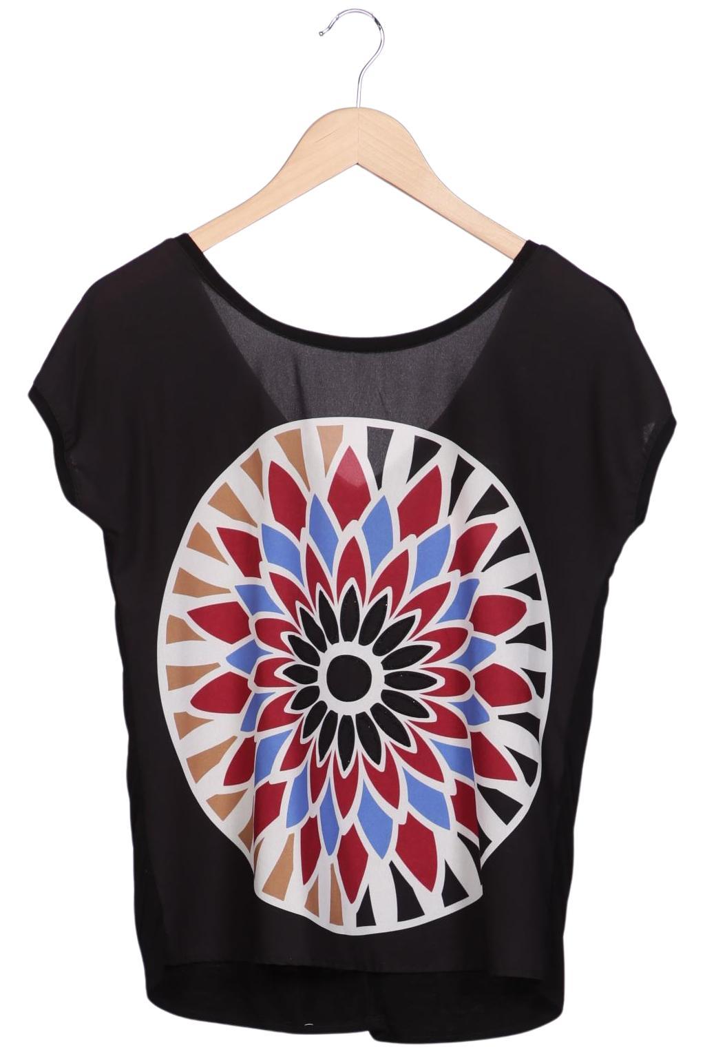 

Desigual Damen T-Shirt, schwarz, Gr. 38