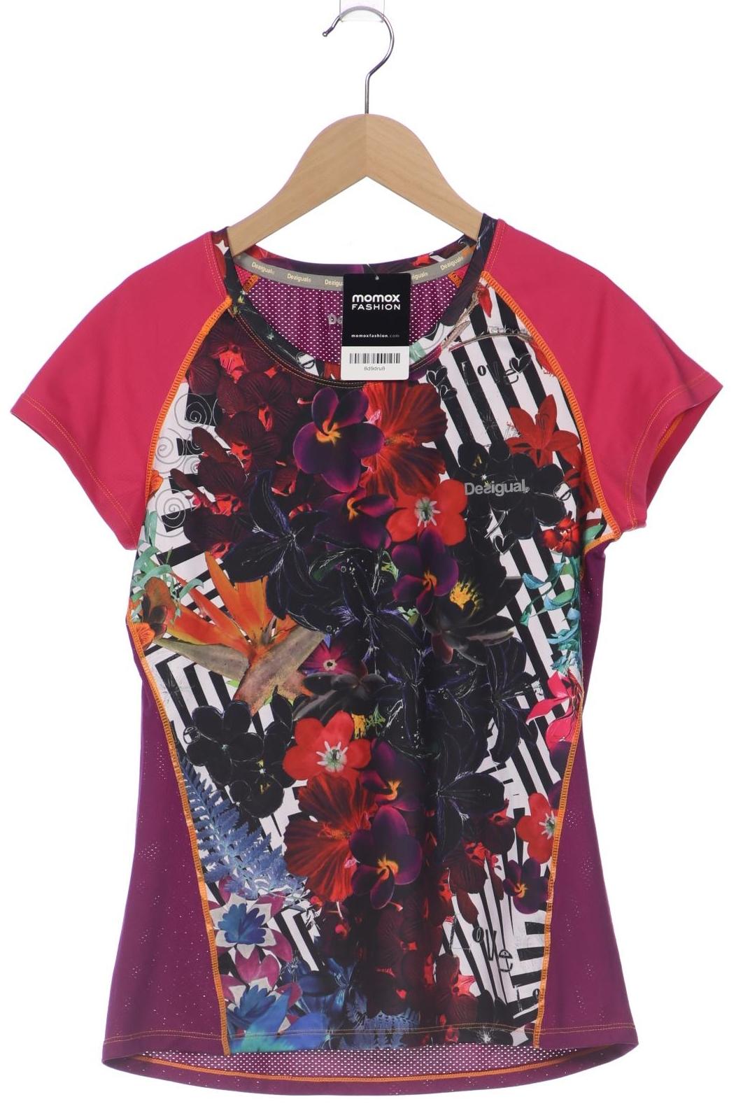 

Desigual Damen T-Shirt, mehrfarbig, Gr. 38