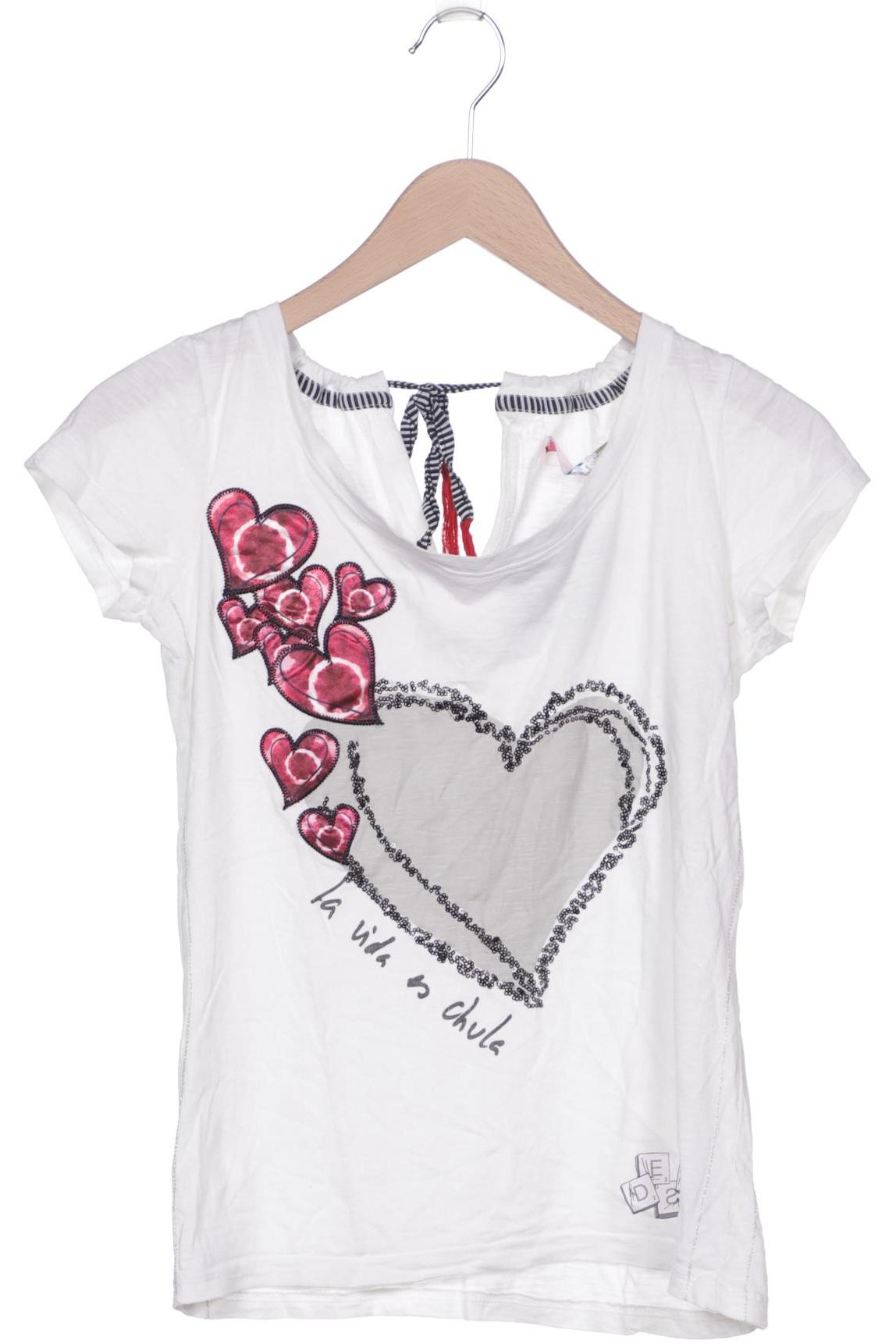 

Desigual Damen T-Shirt, weiß, Gr. 36