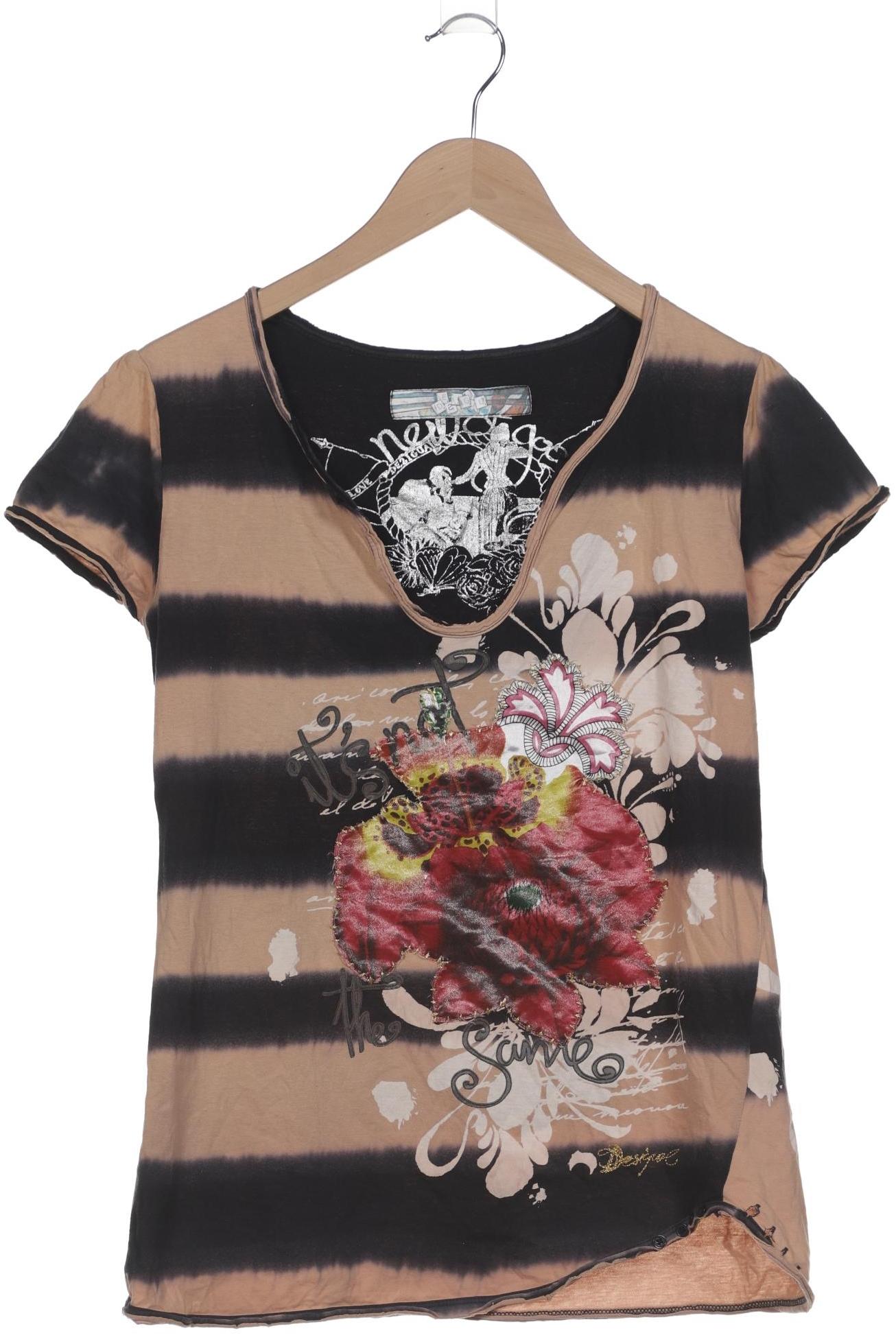 

Desigual Damen T-Shirt, mehrfarbig, Gr. 44