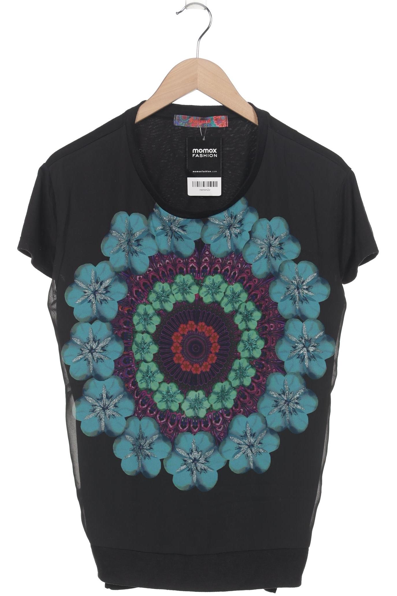 

Desigual Damen T-Shirt, schwarz, Gr. 36