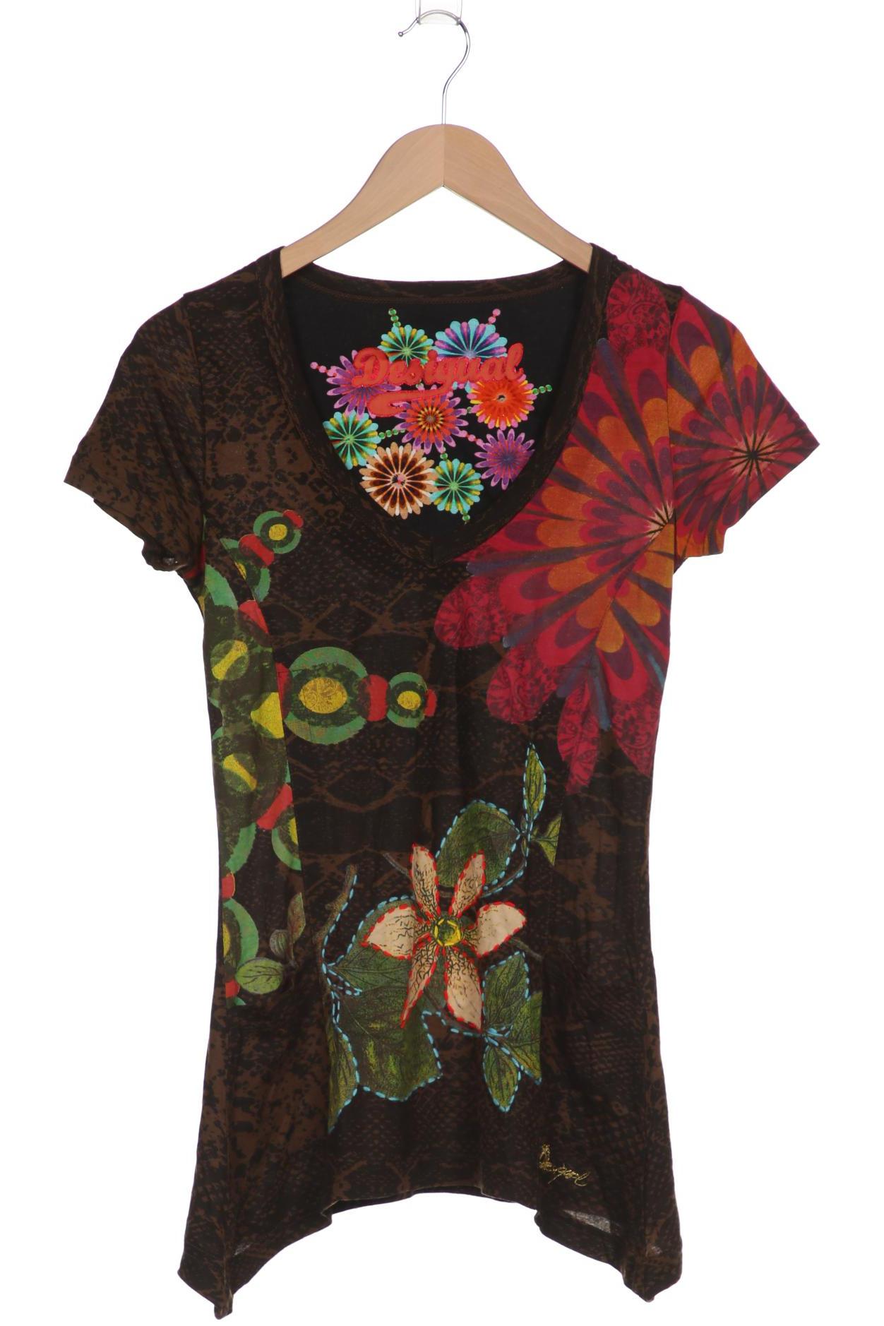 

Desigual Damen T-Shirt, braun