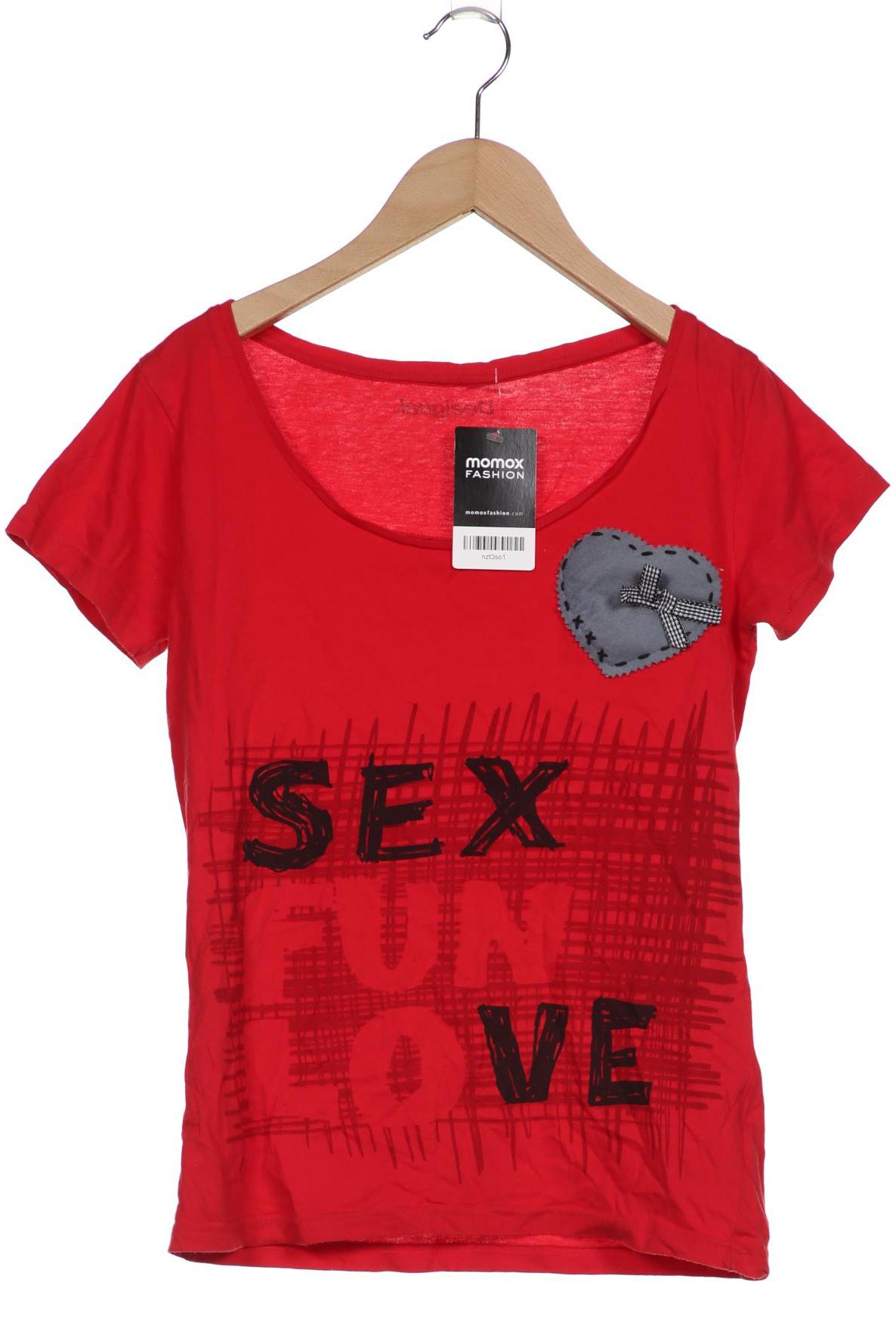 

Desigual Damen T-Shirt, rot