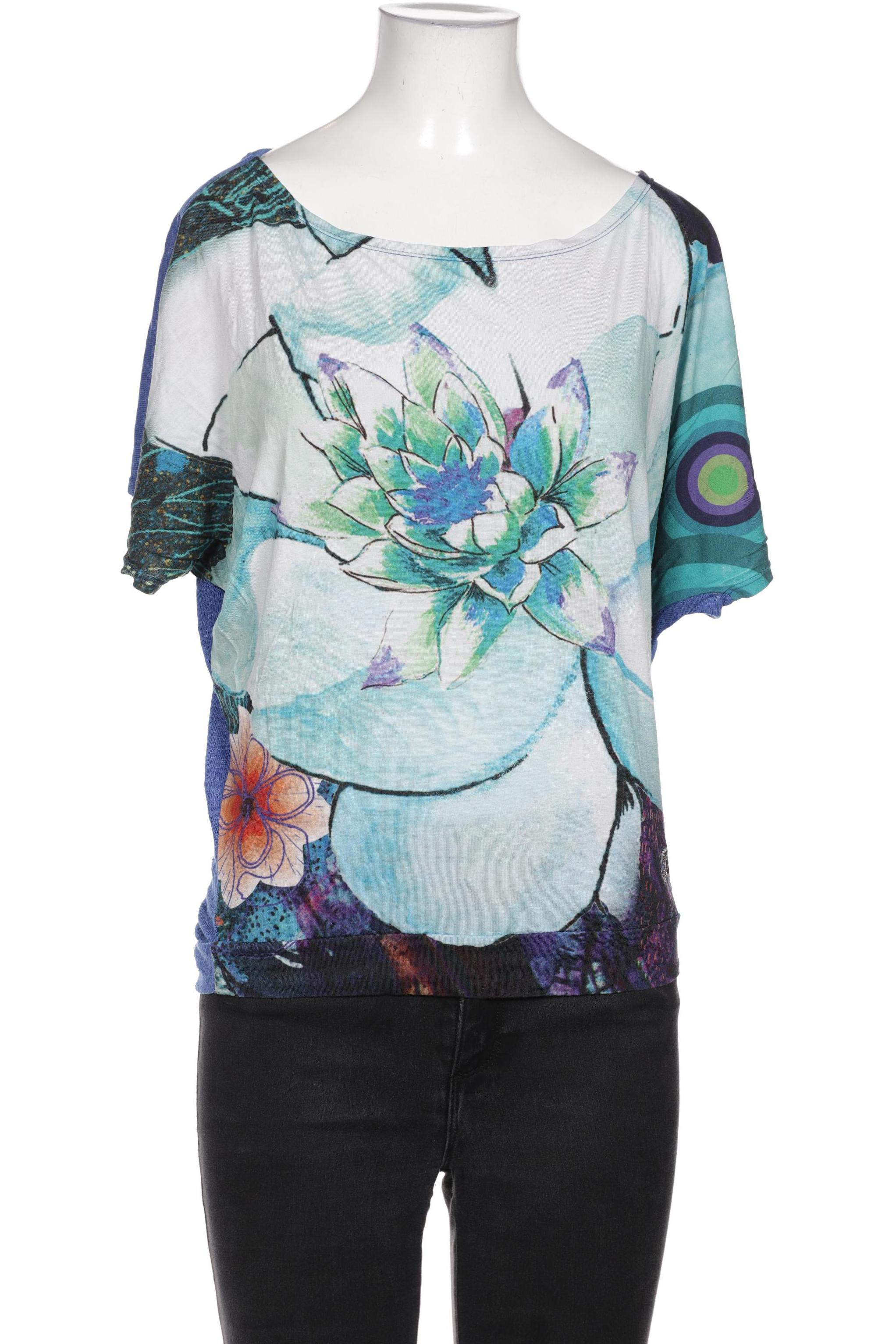 

Desigual Damen T-Shirt, blau