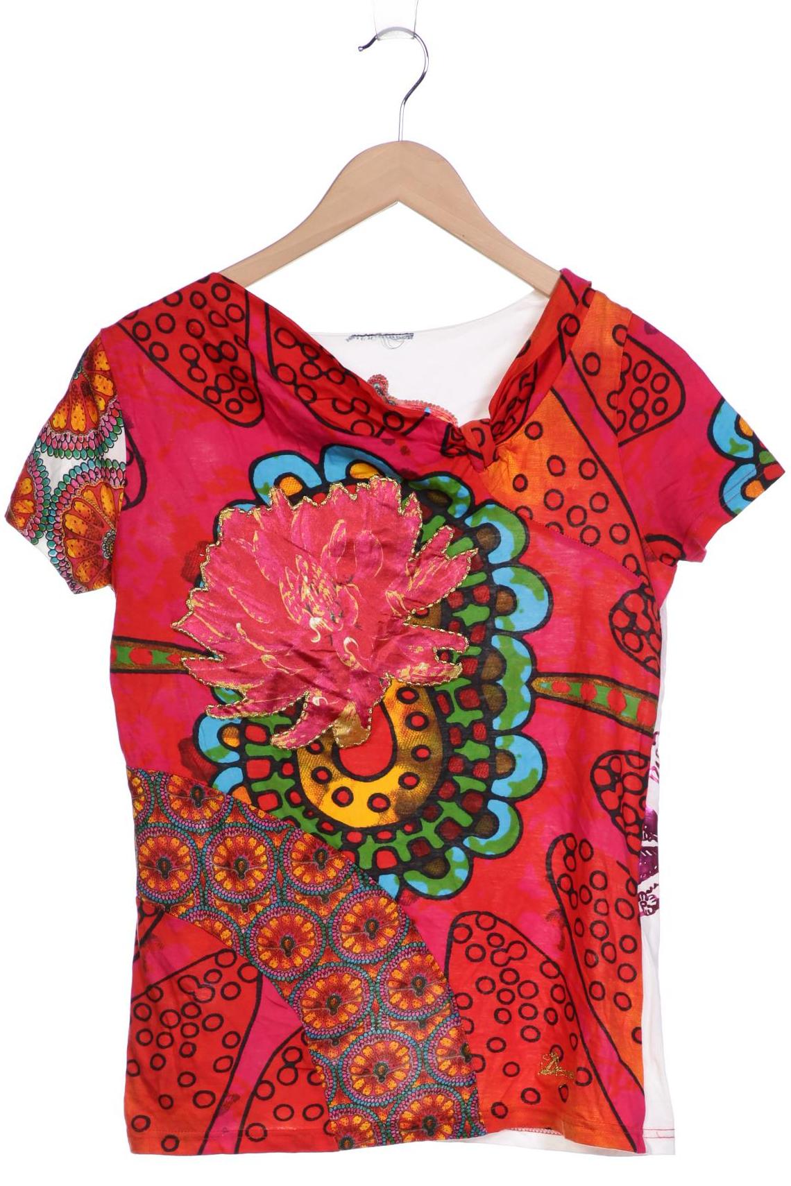 

Desigual Damen T-Shirt, rot, Gr. 42