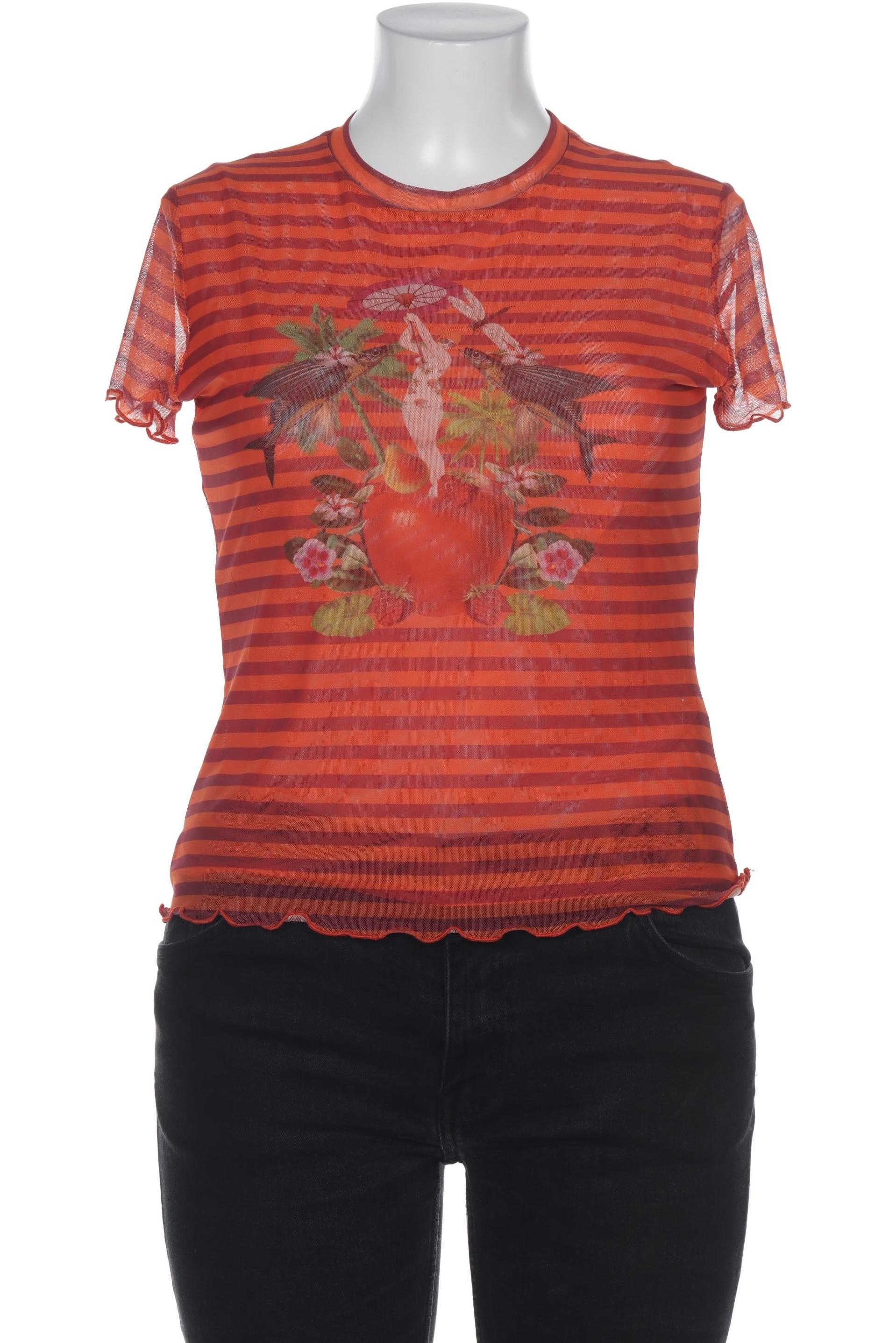 

Desigual Damen T-Shirt, orange, Gr. 44