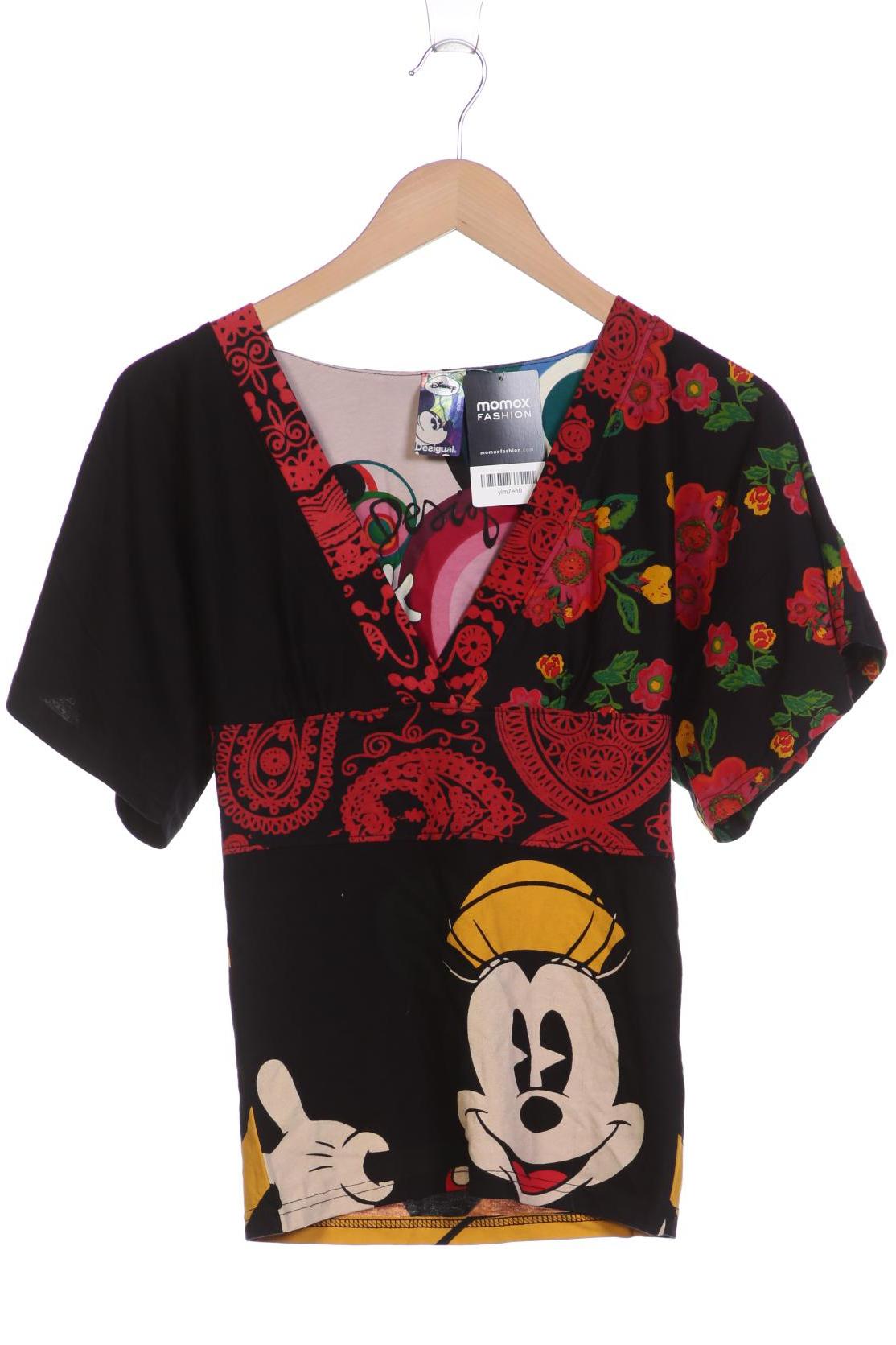 

Desigual Damen T-Shirt, schwarz, Gr. 34