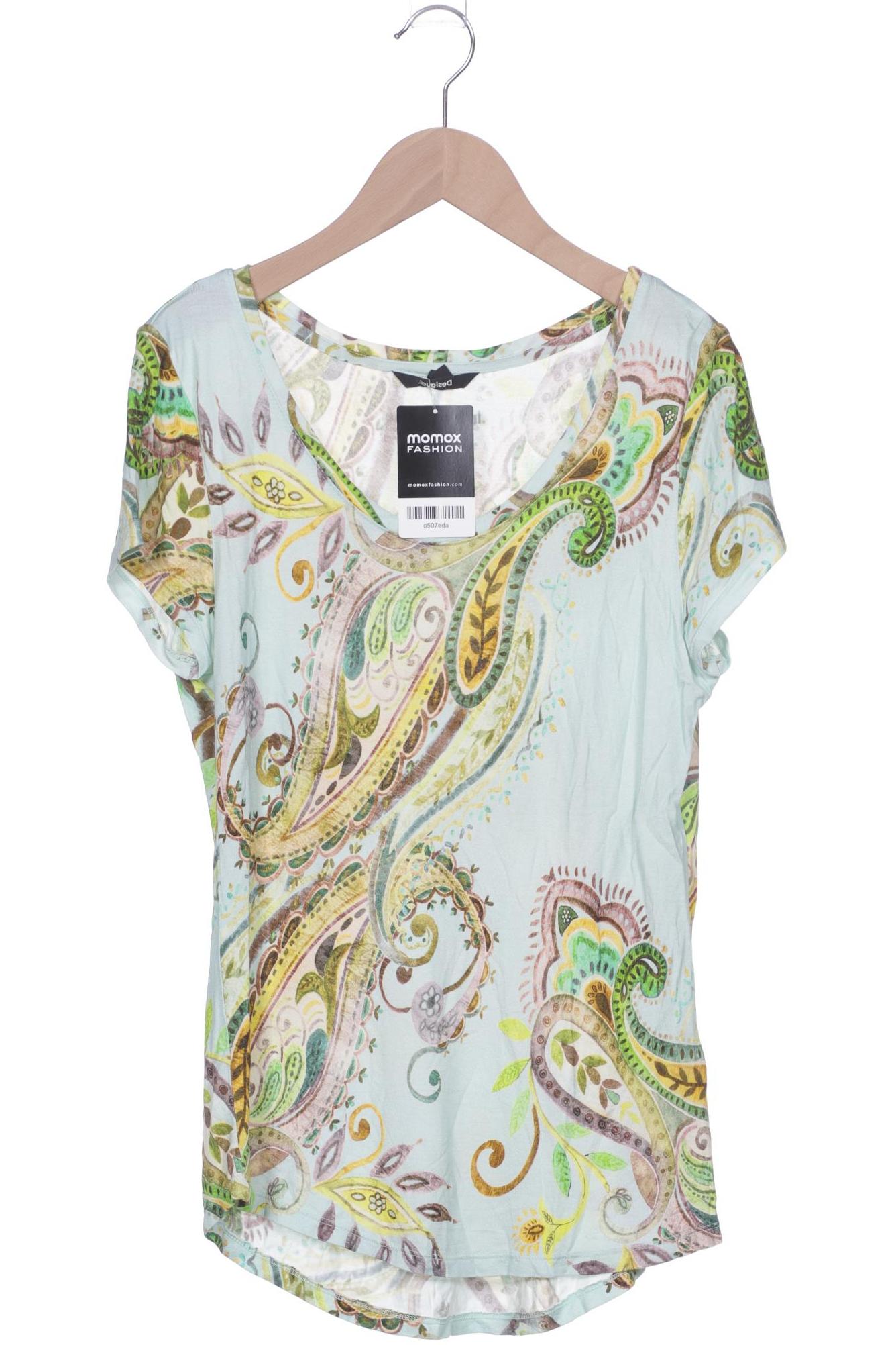

Desigual Damen T-Shirt, türkis, Gr. 36
