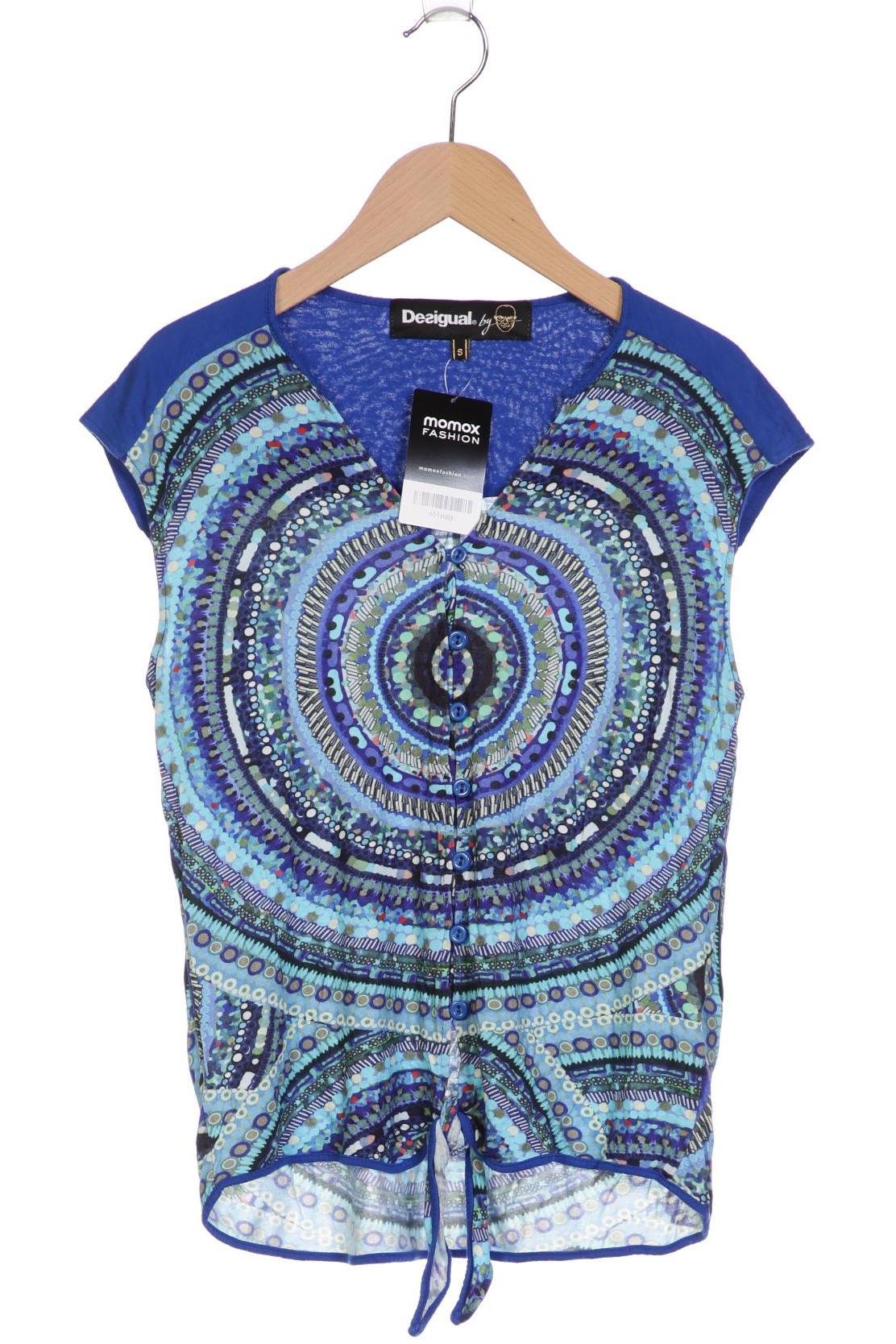 

Desigual Damen T-Shirt, blau, Gr. 36