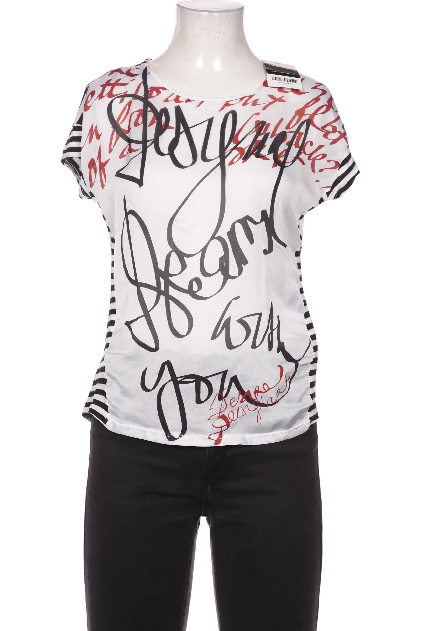 

Desigual Damen T-Shirt, weiß, Gr. 36