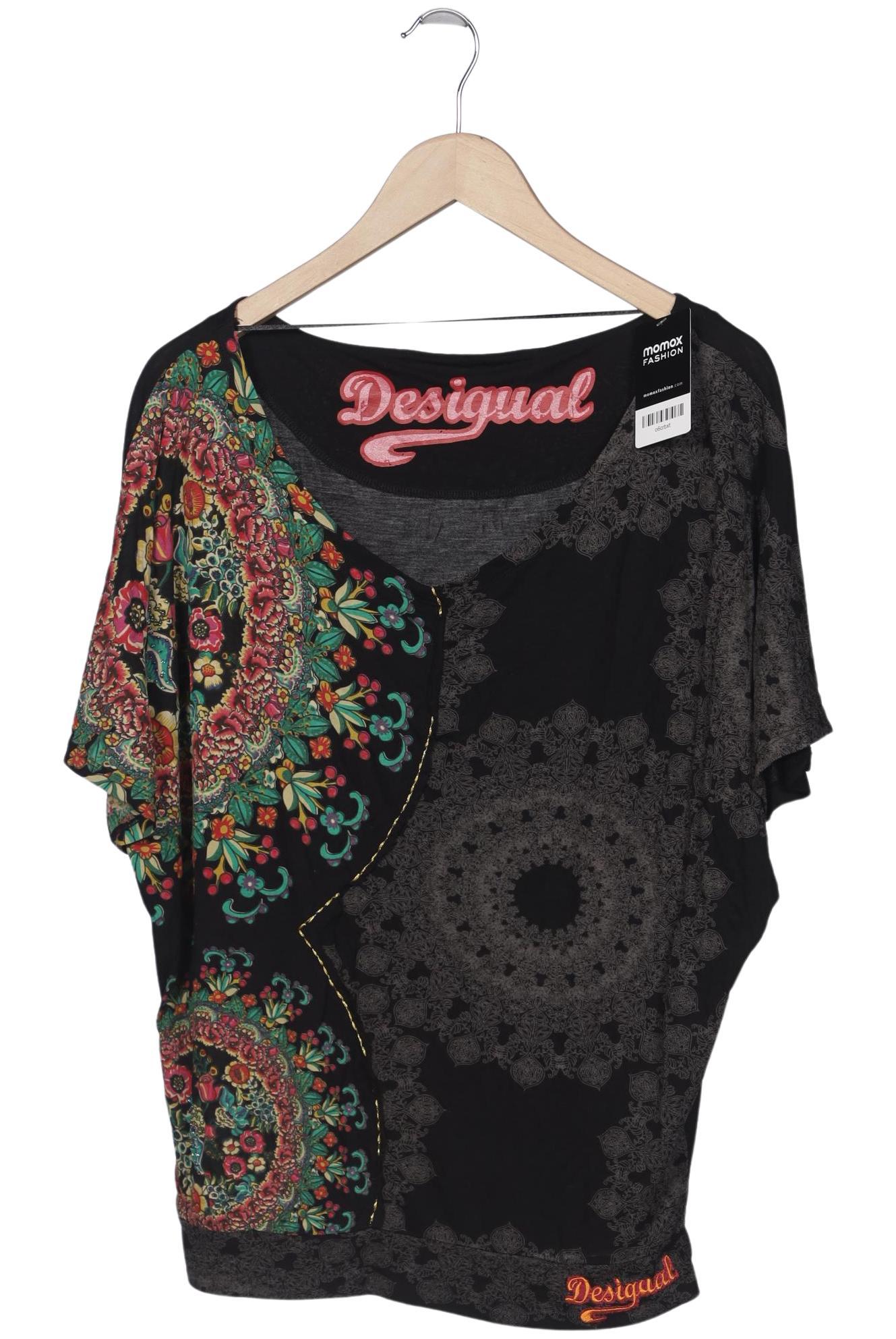 

Desigual Damen T-Shirt, schwarz, Gr. 42