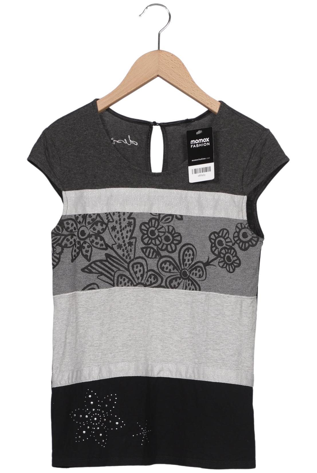 

Desigual Damen T-Shirt, grau, Gr. 34