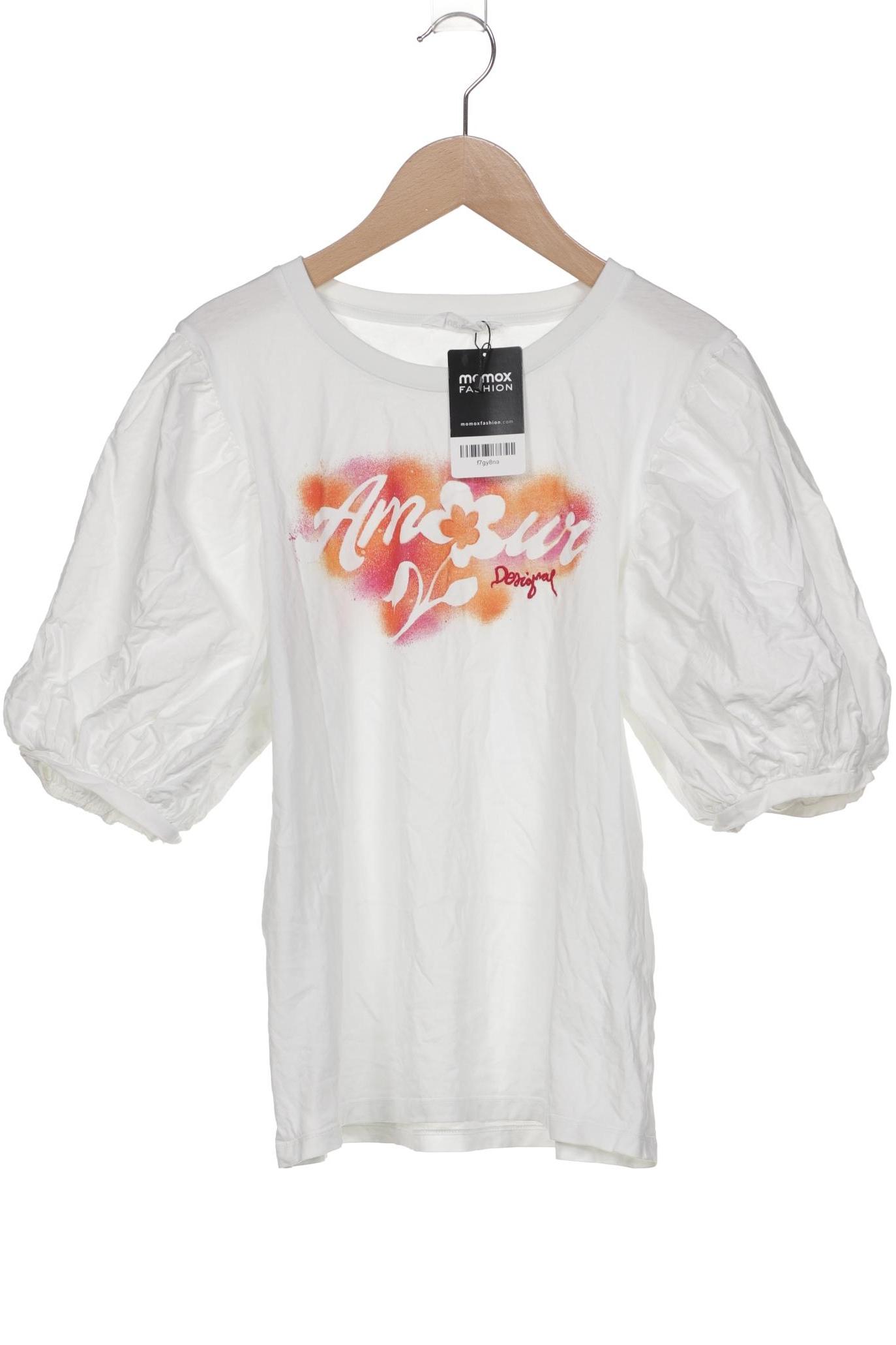 

Desigual Damen T-Shirt, weiß, Gr. 44