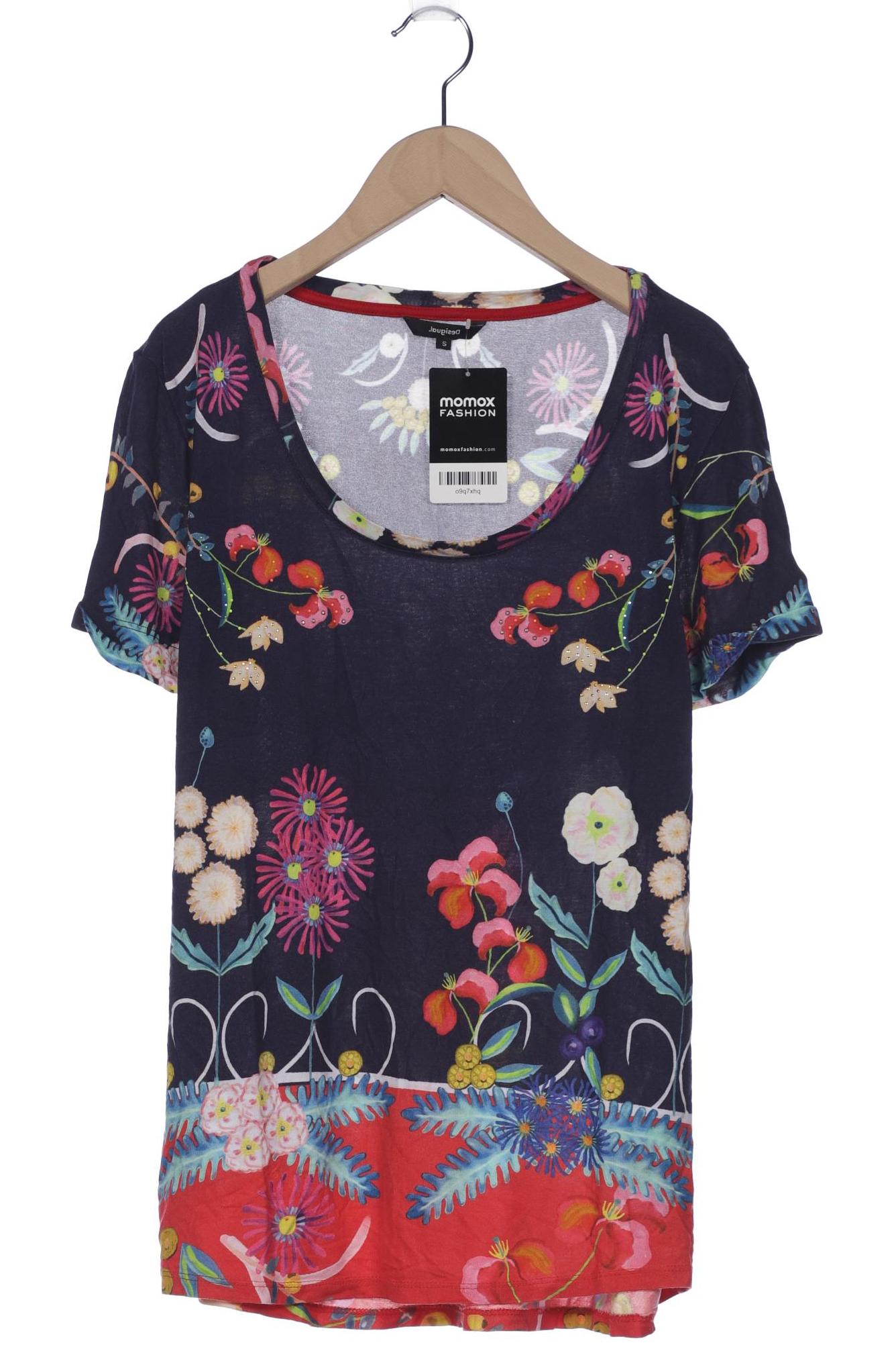 

Desigual Damen T-Shirt, marineblau