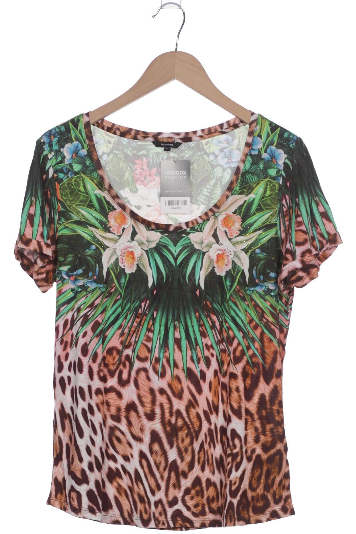 

Desigual Damen T-Shirt, mehrfarbig, Gr. 44