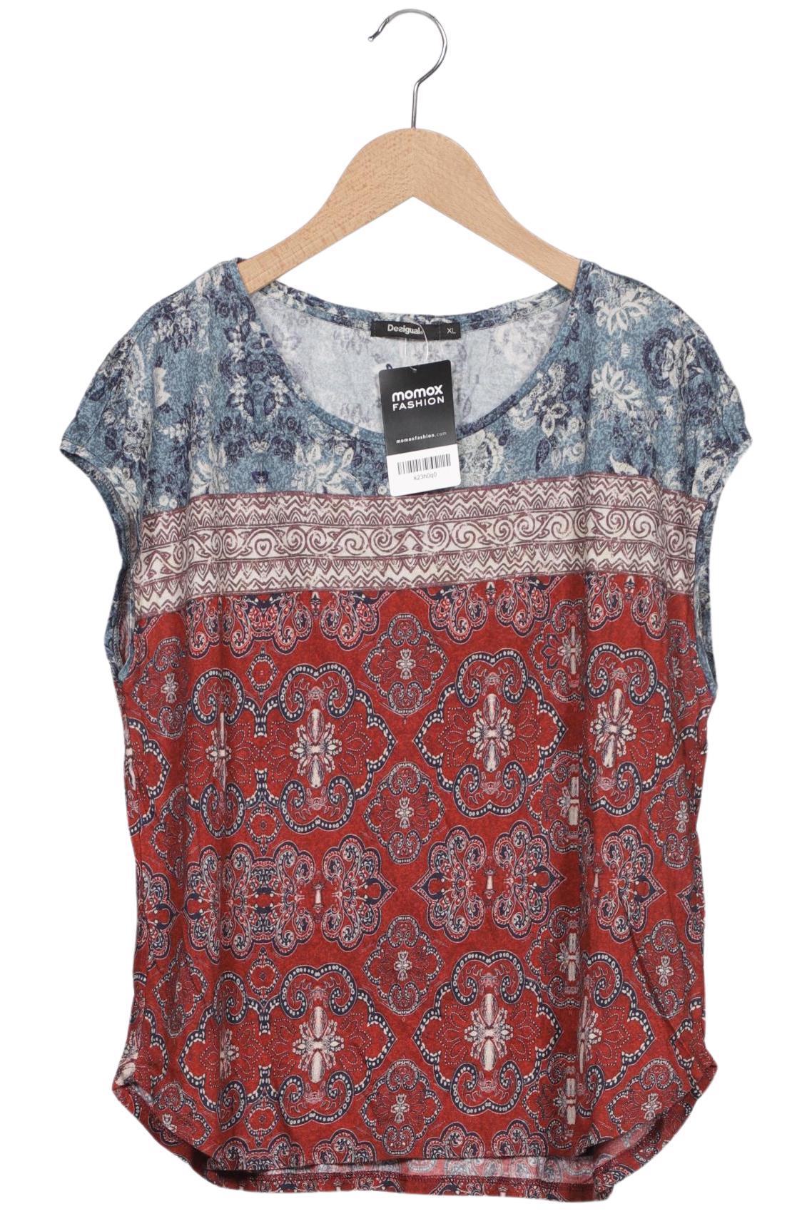 

Desigual Damen T-Shirt, rot, Gr. 44