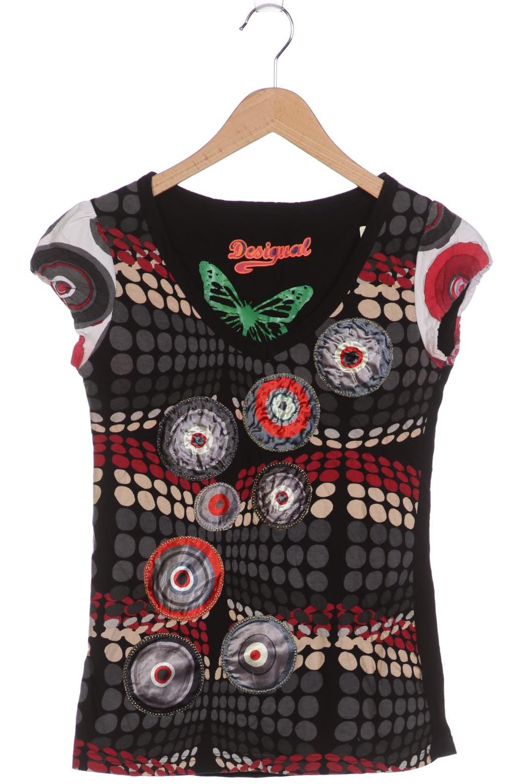 

Desigual Damen T-Shirt, schwarz