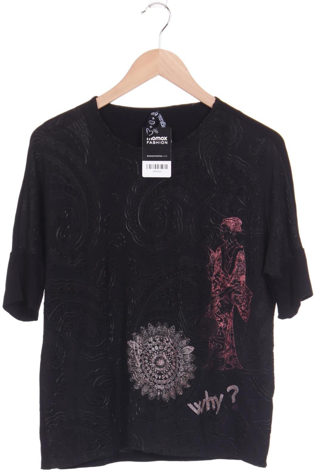 

Desigual Damen T-Shirt, schwarz