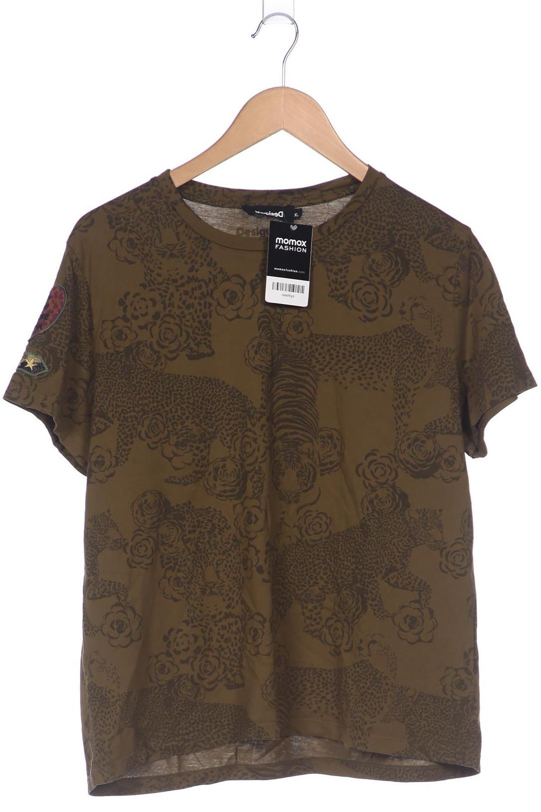 

Desigual Damen T-Shirt, grün, Gr. 44