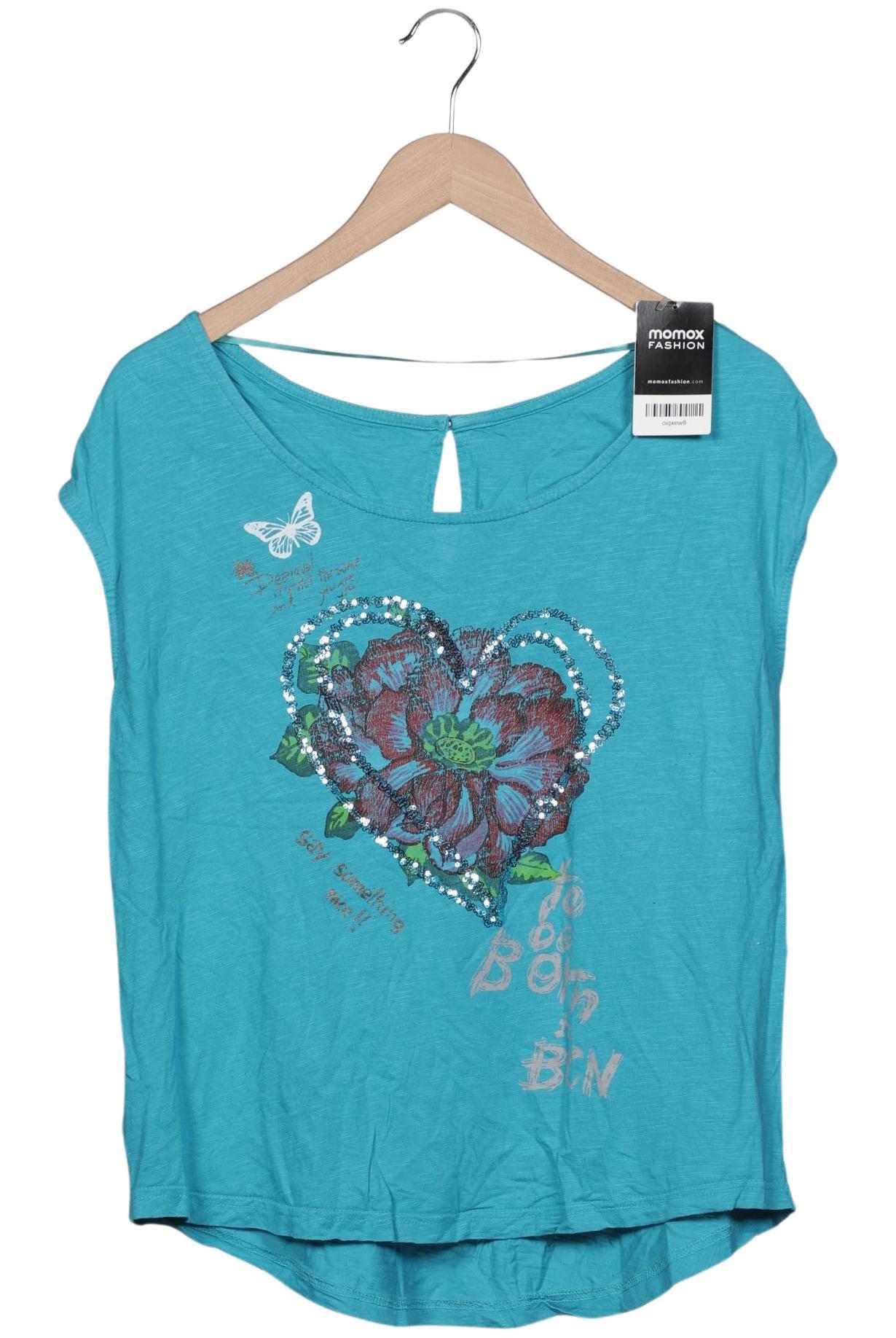 

Desigual Damen T-Shirt, türkis, Gr. 44