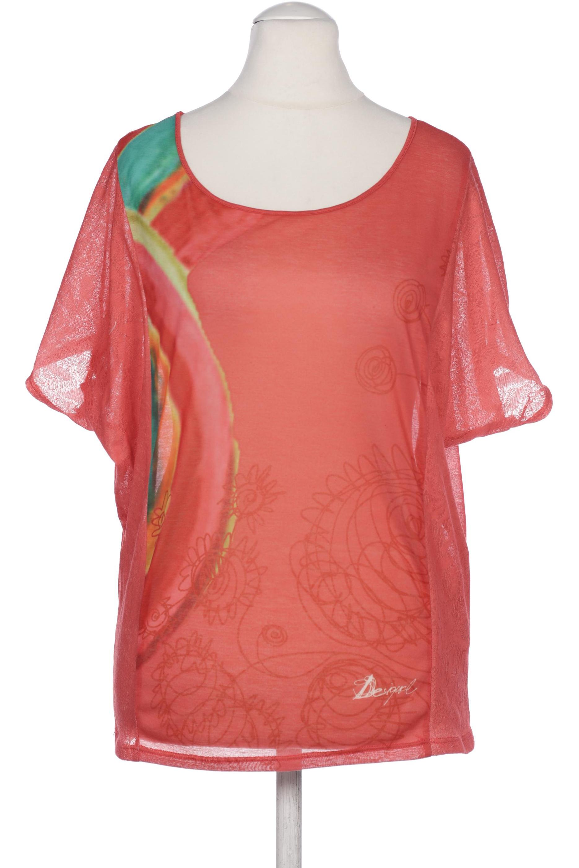 

Desigual Damen T-Shirt, rot, Gr. 36