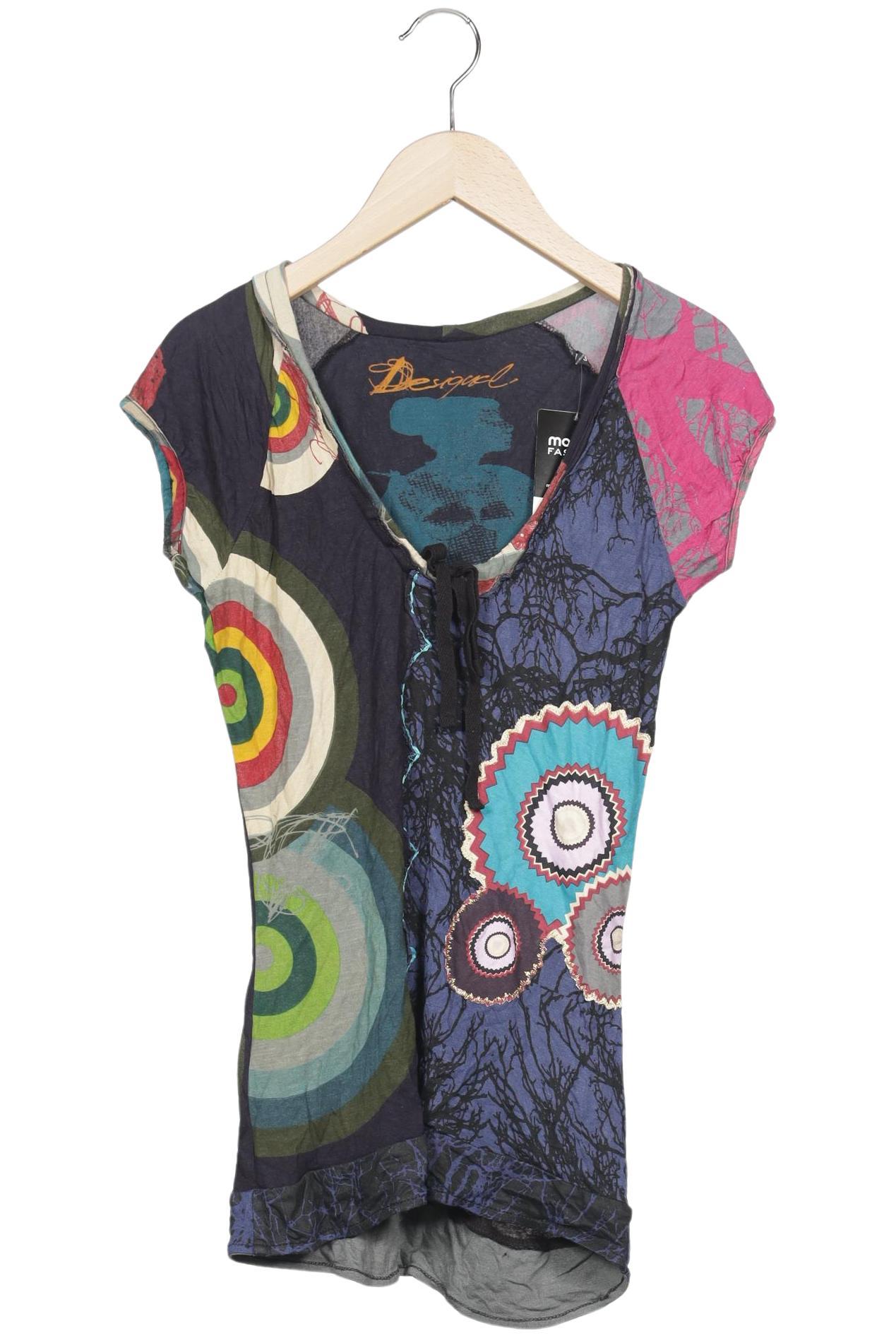 

Desigual Damen T-Shirt, mehrfarbig, Gr. 36