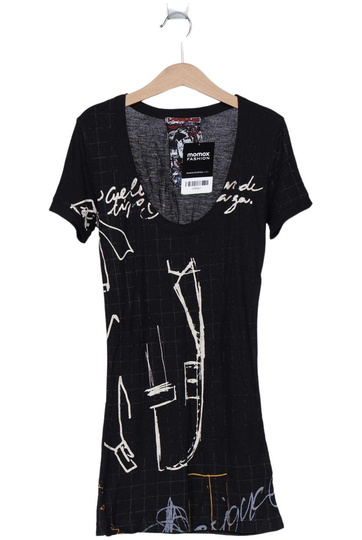 

Desigual Damen T-Shirt, schwarz, Gr. 34