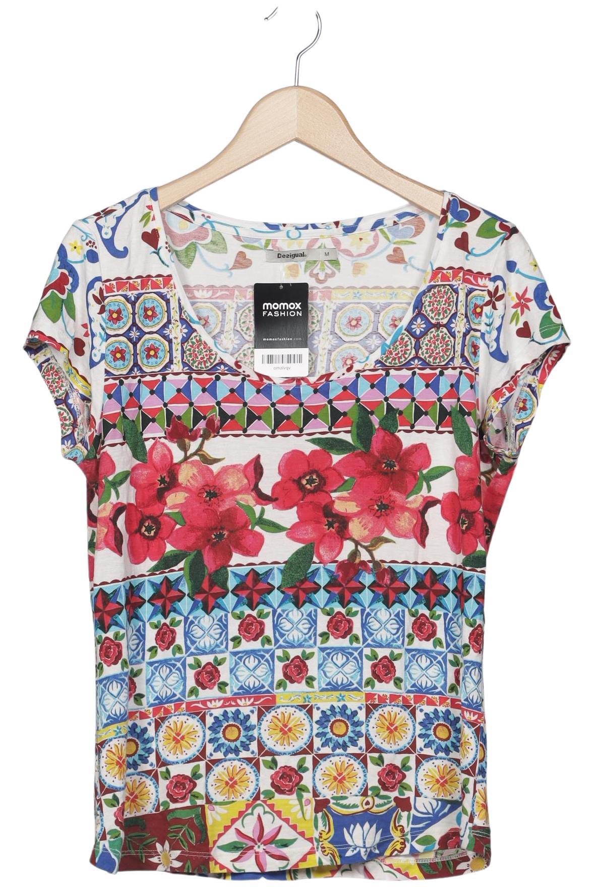 

Desigual Damen T-Shirt, mehrfarbig, Gr. 38