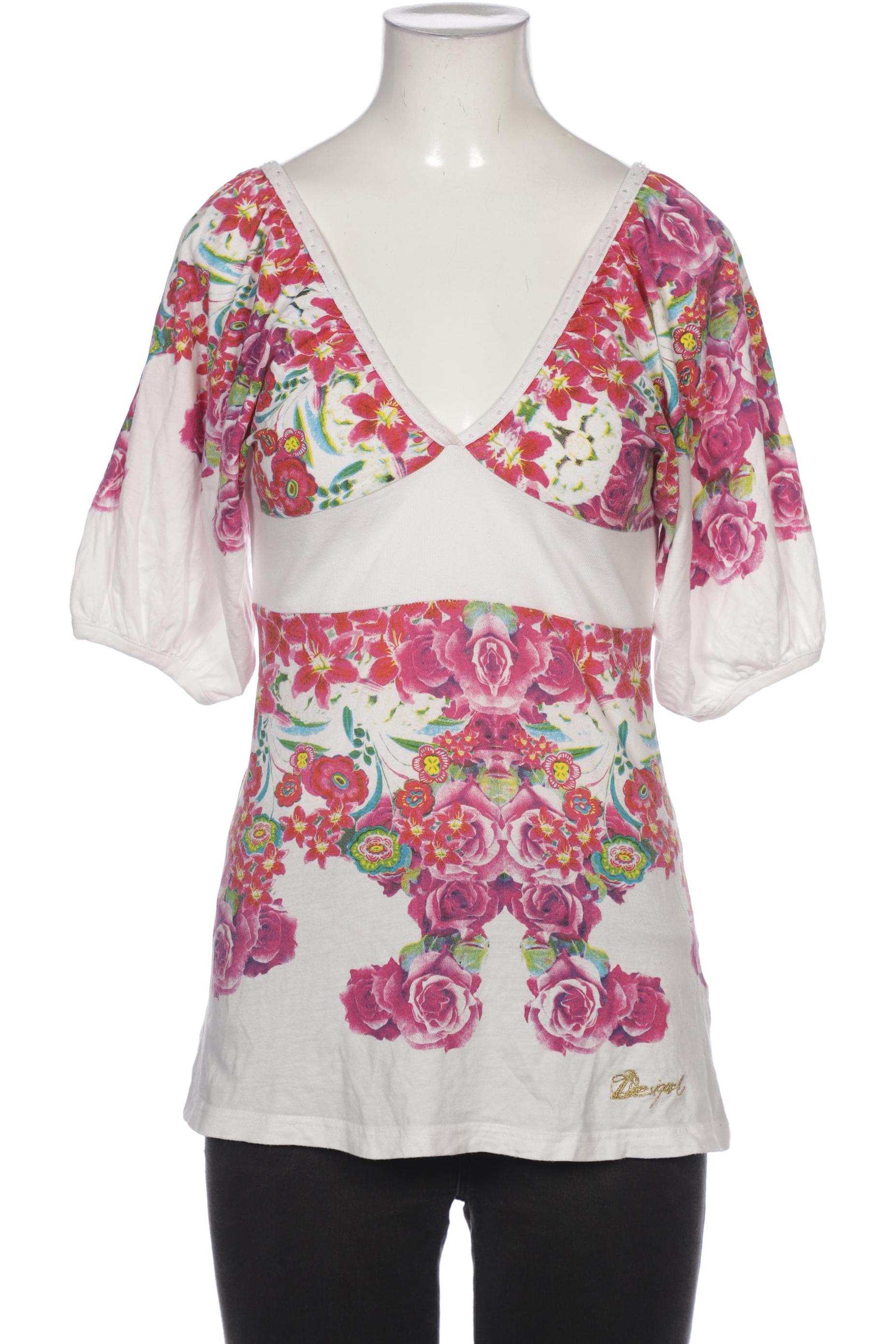 

Desigual Damen T-Shirt, weiß, Gr. 38