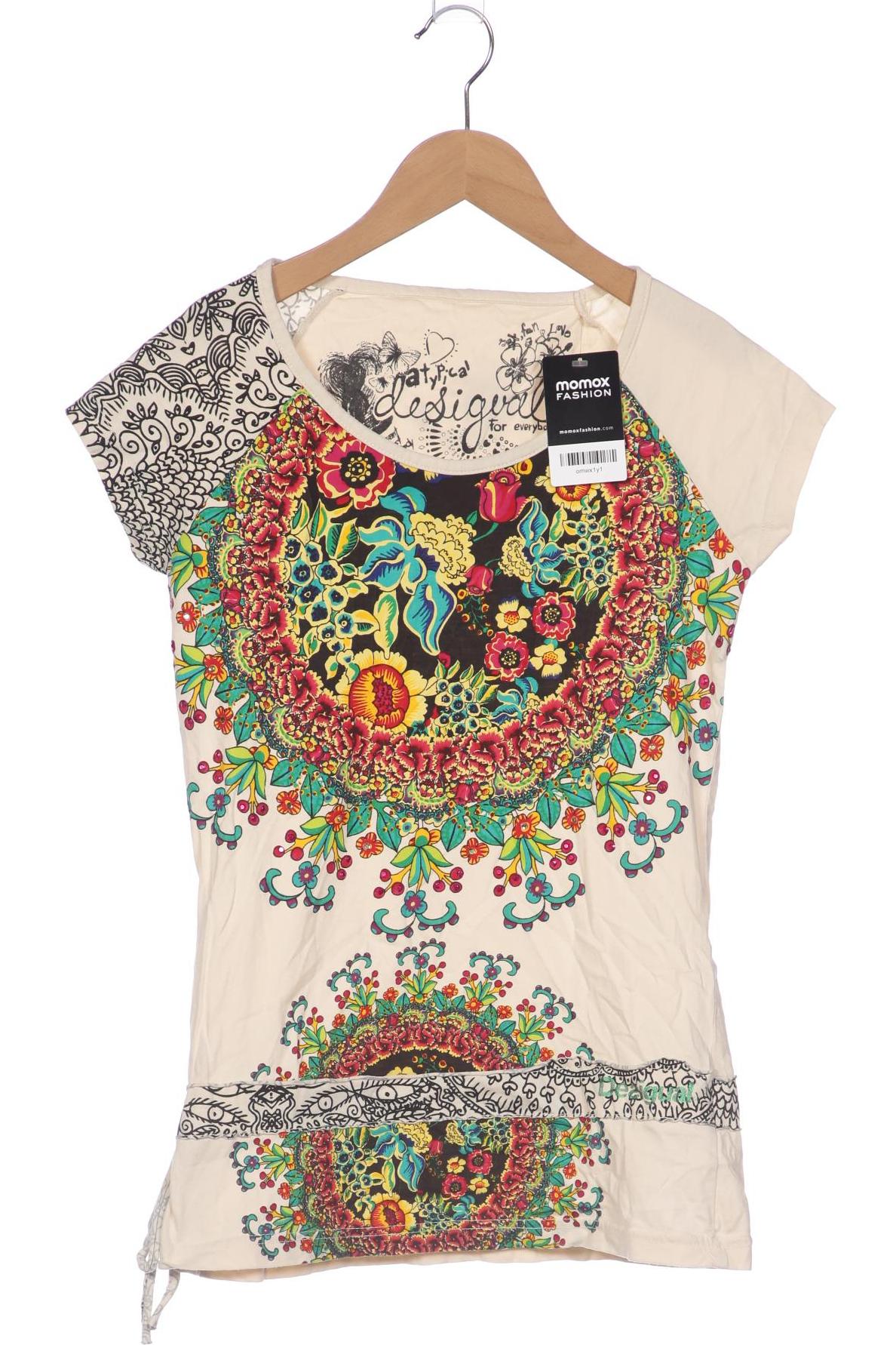 

Desigual Damen T-Shirt, mehrfarbig, Gr. 36
