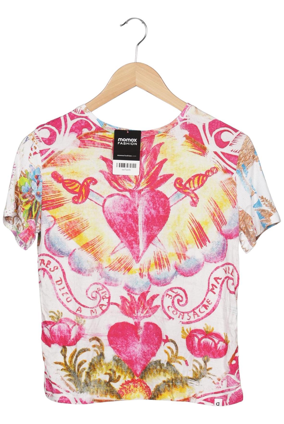 

Desigual Damen T-Shirt, mehrfarbig, Gr. 42