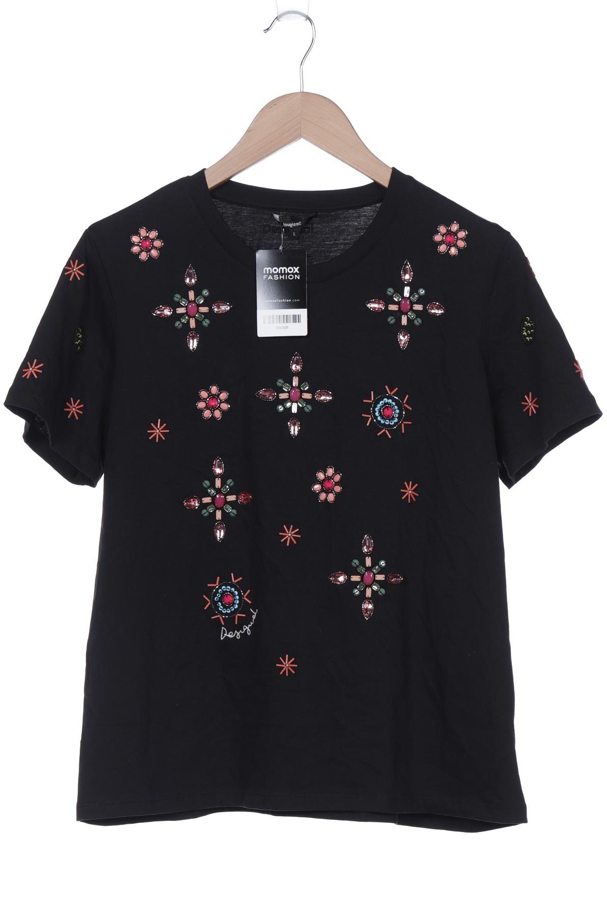 

Desigual Damen T-Shirt, schwarz, Gr. 42