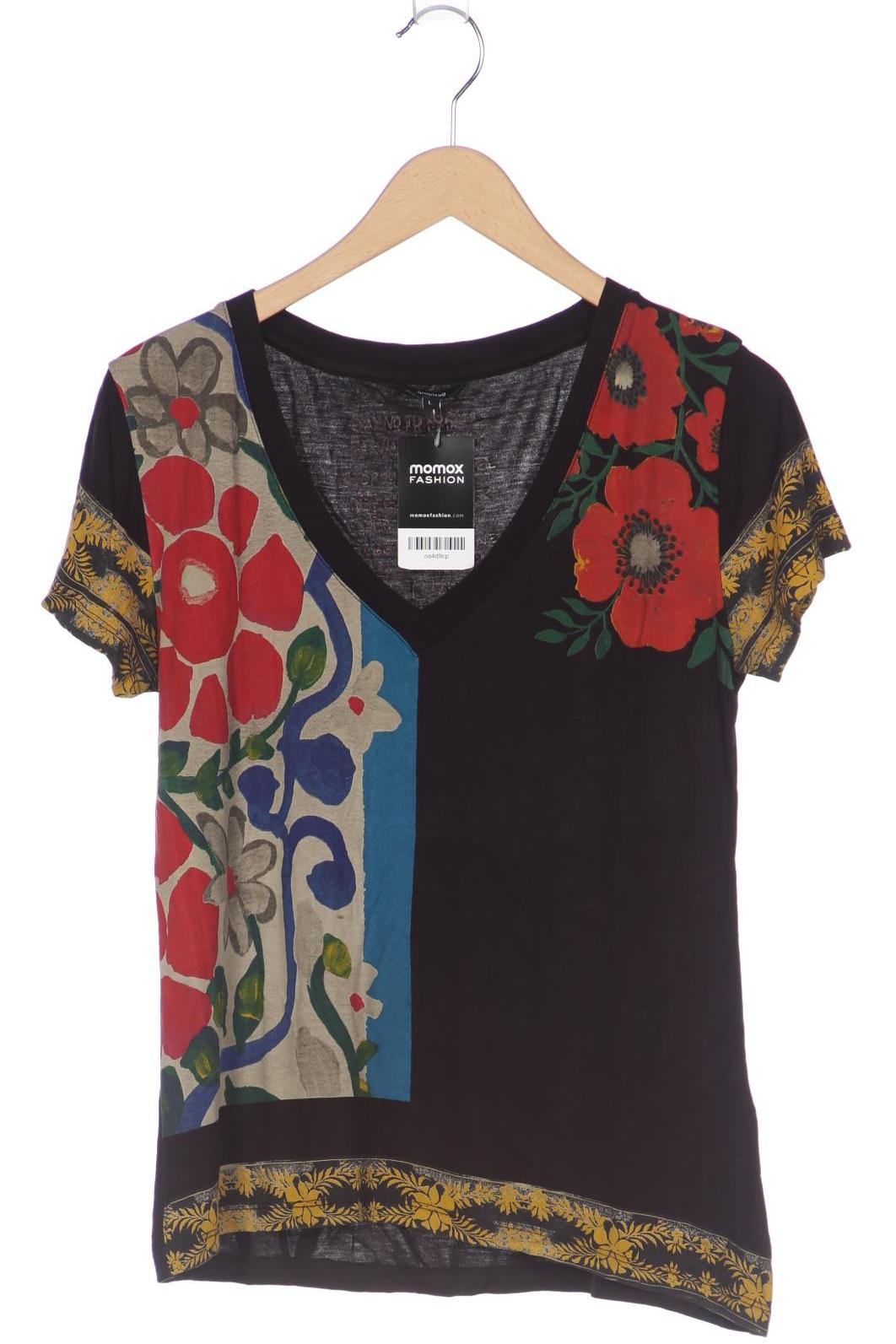 

Desigual Damen T-Shirt, schwarz