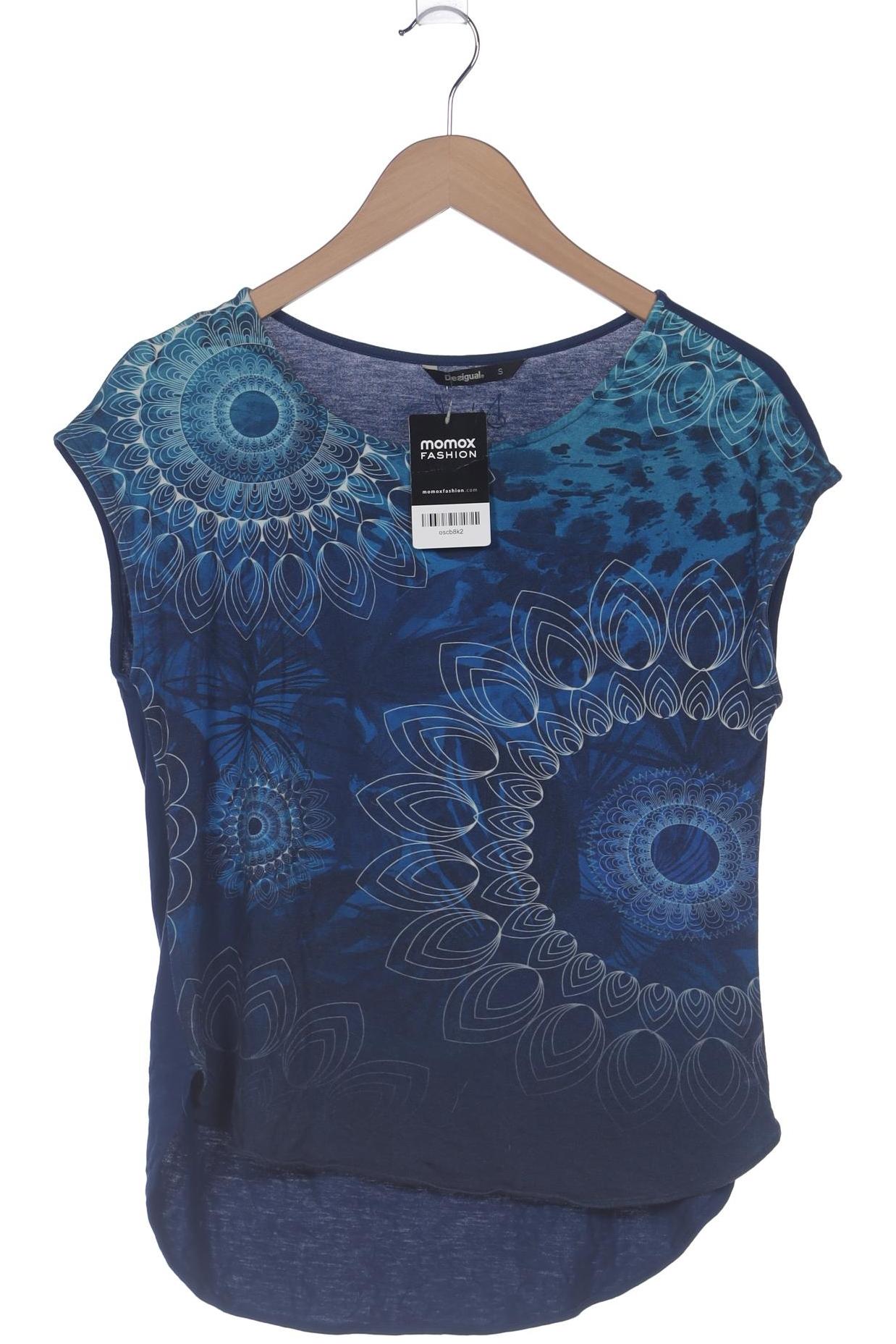 

Desigual Damen T-Shirt, marineblau, Gr. 36