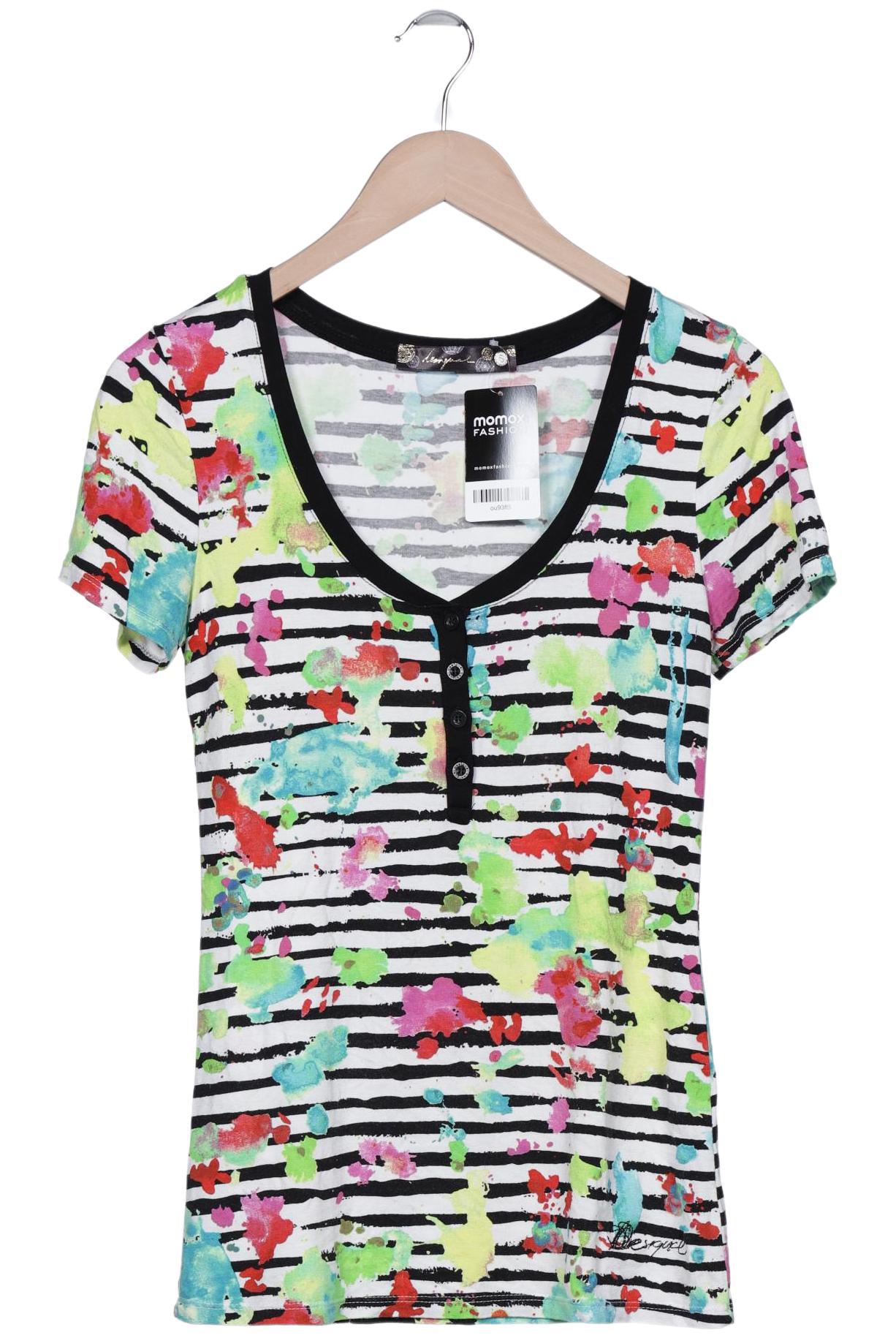 

Desigual Damen T-Shirt, mehrfarbig, Gr. 36