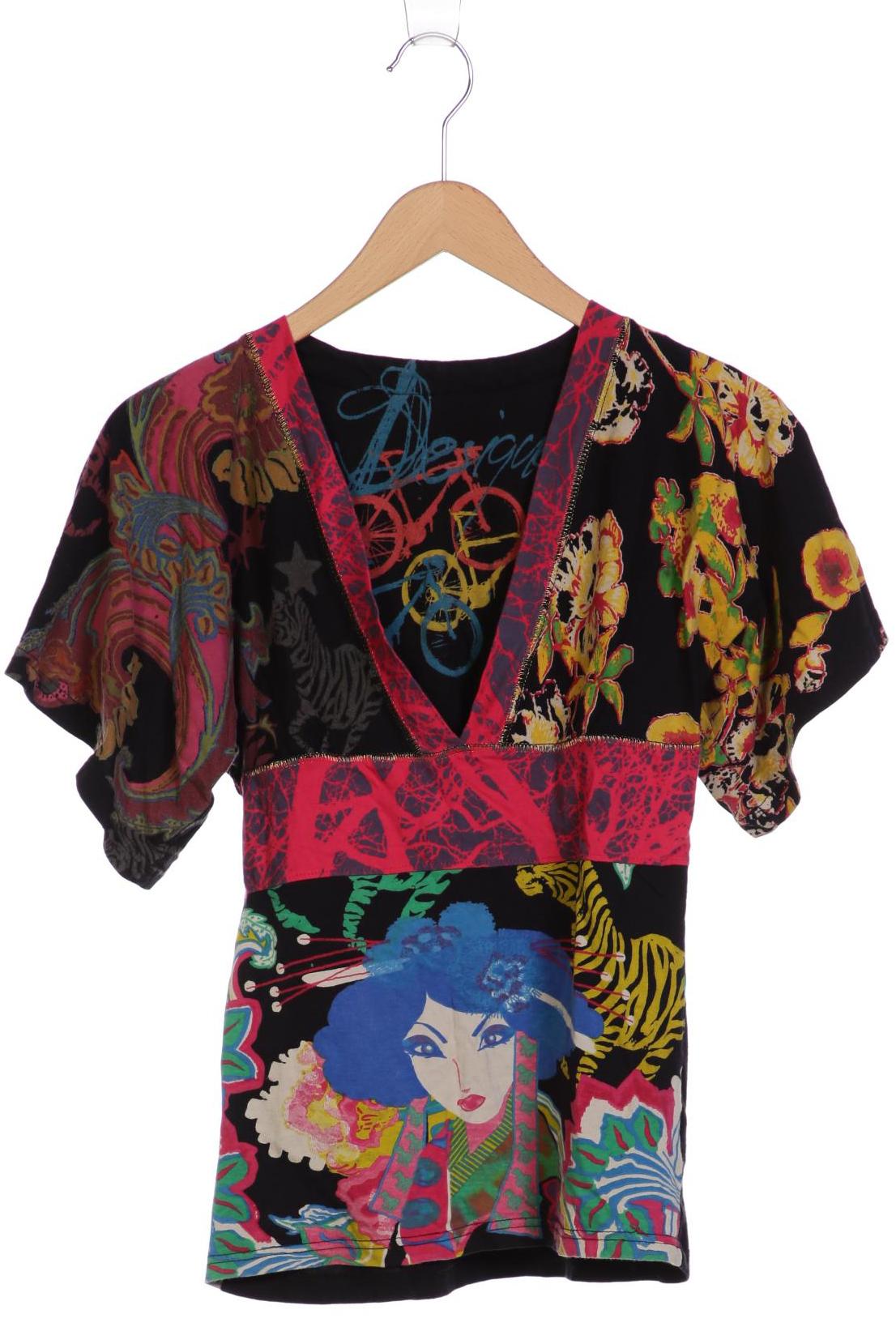 

Desigual Damen T-Shirt, schwarz