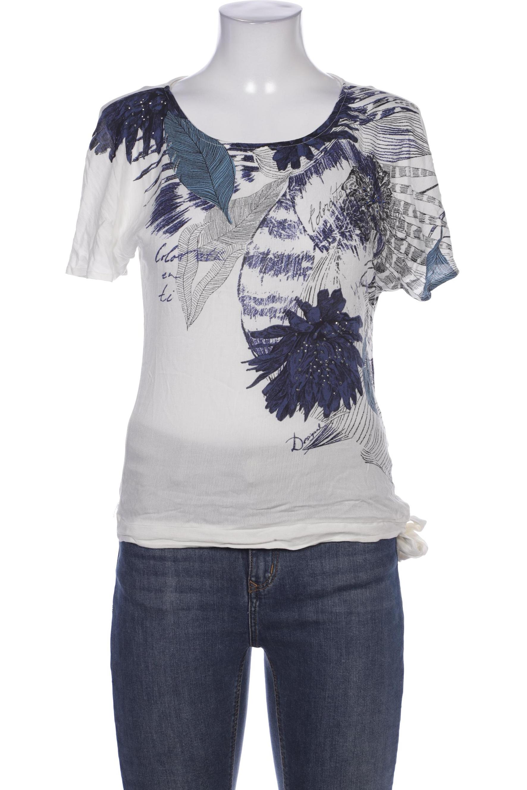 

Desigual Damen T-Shirt, weiß, Gr. 36
