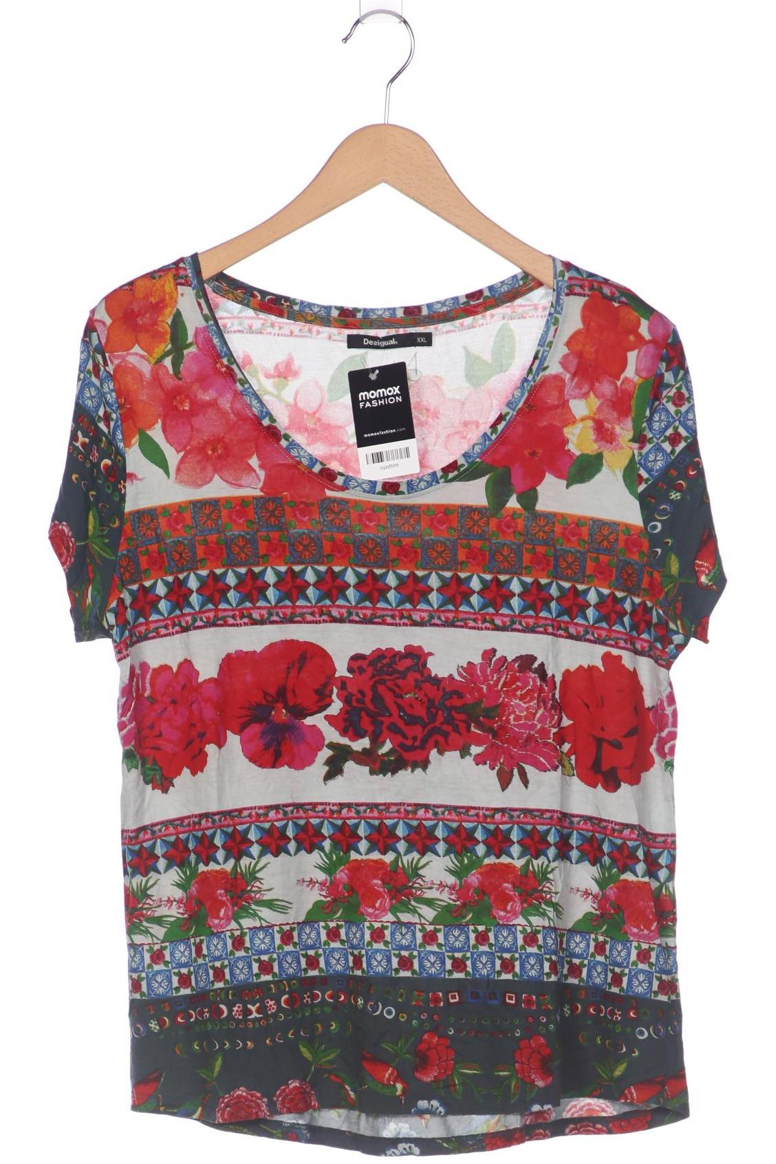 

Desigual Damen T-Shirt, mehrfarbig, Gr. 46