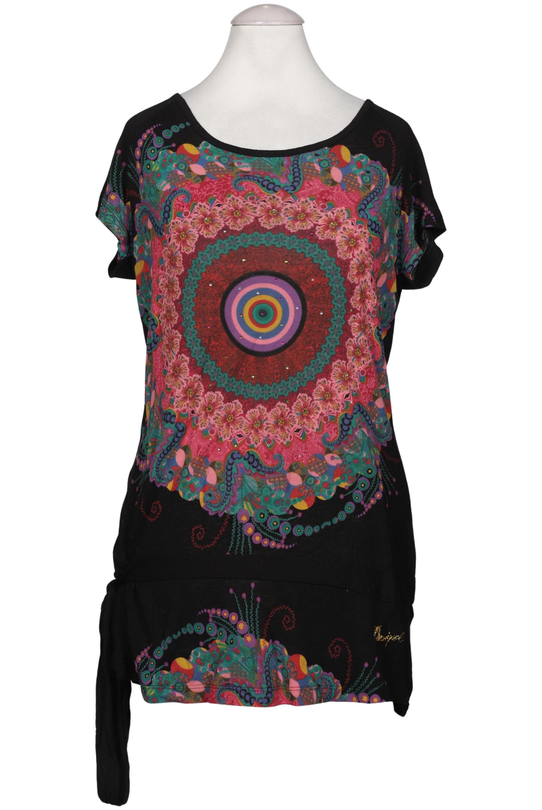 

Desigual Damen T-Shirt, schwarz, Gr. 38