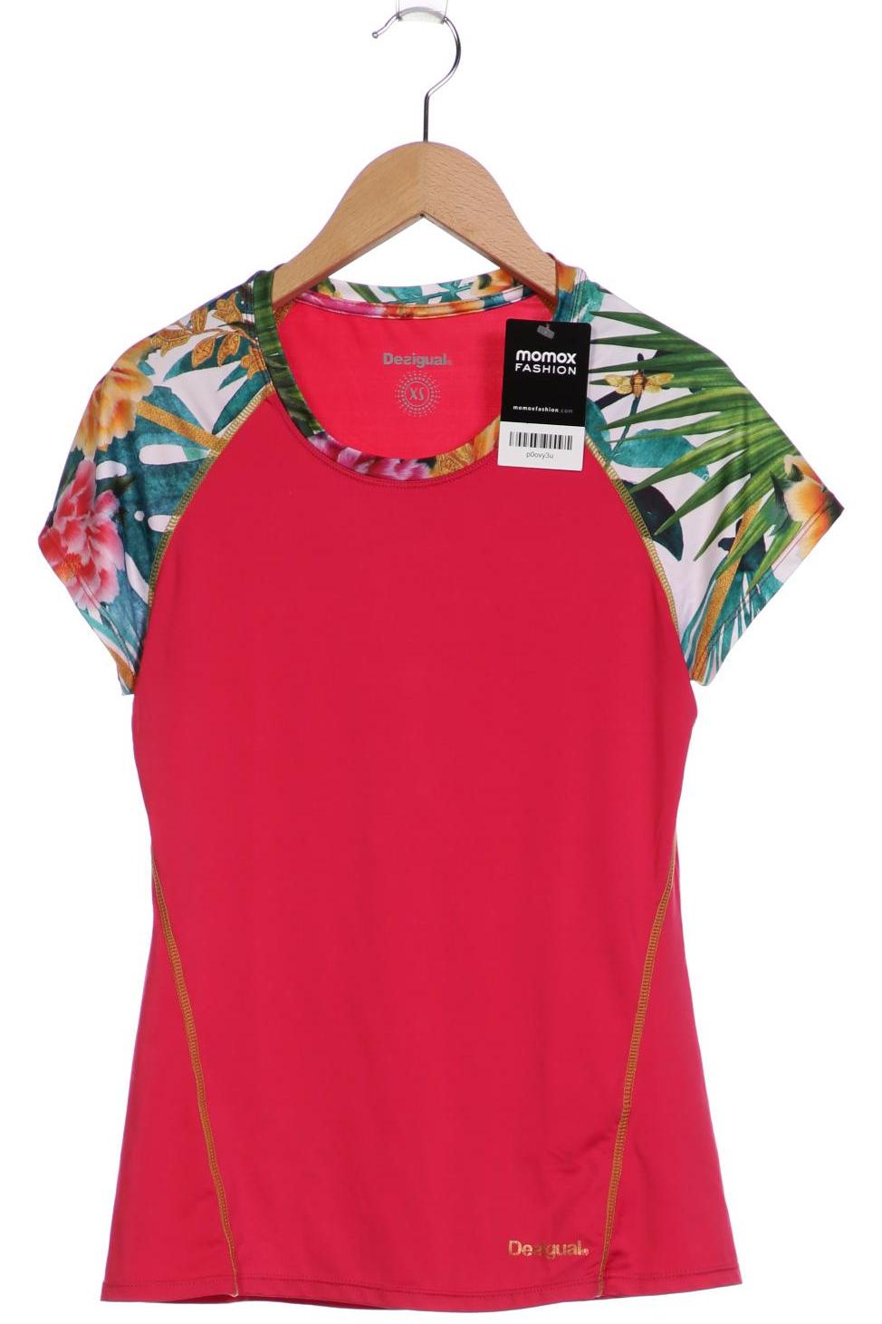 

Desigual Damen T-Shirt, pink, Gr. 34