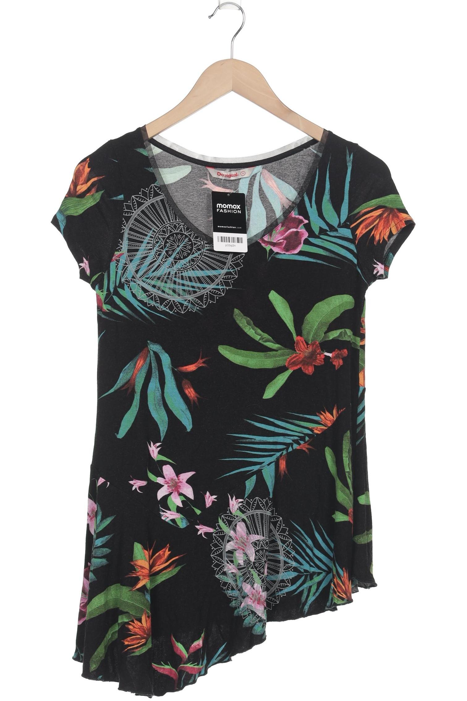 

Desigual Damen T-Shirt, schwarz, Gr. 36