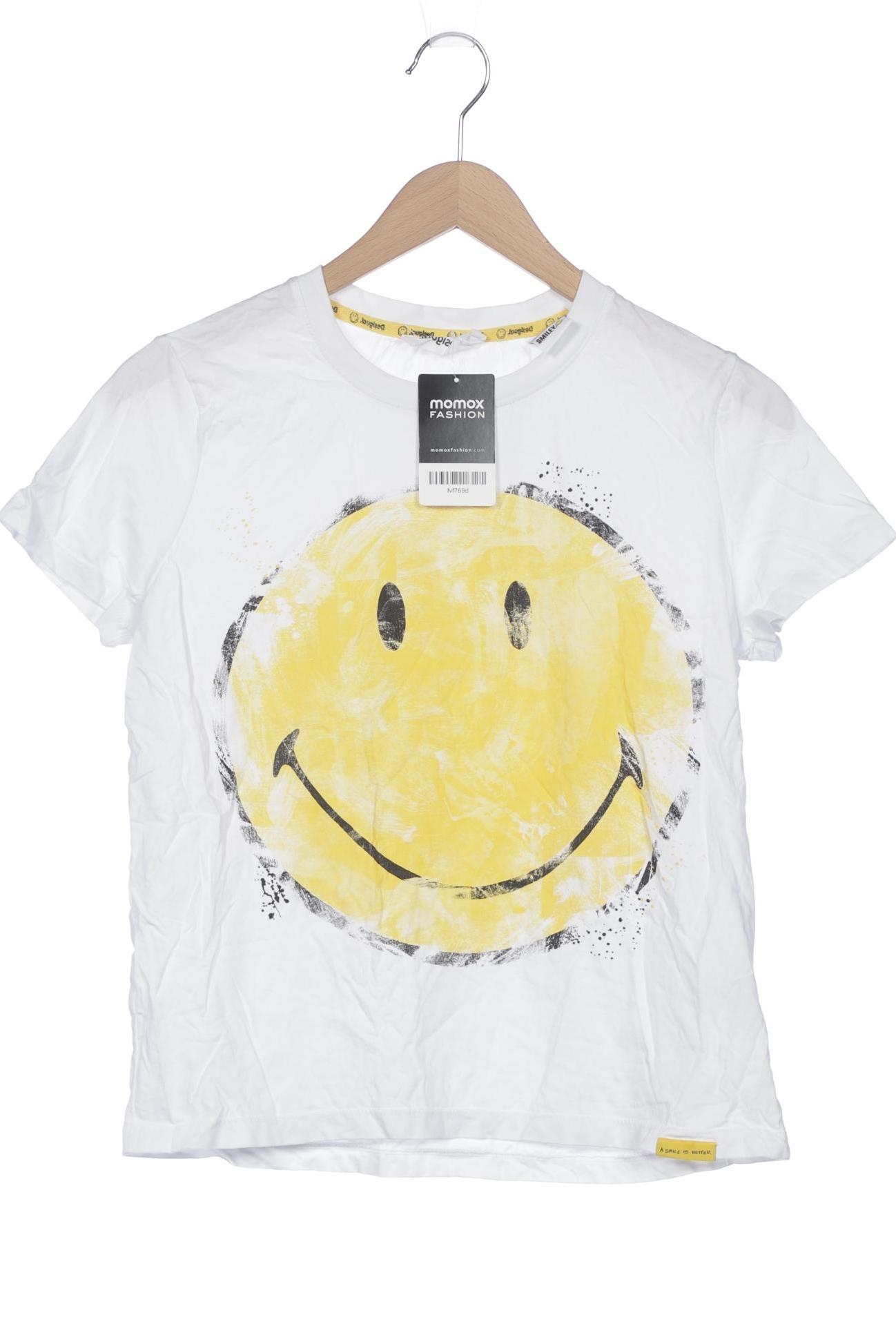 

Desigual Damen T-Shirt, weiß, Gr. 42