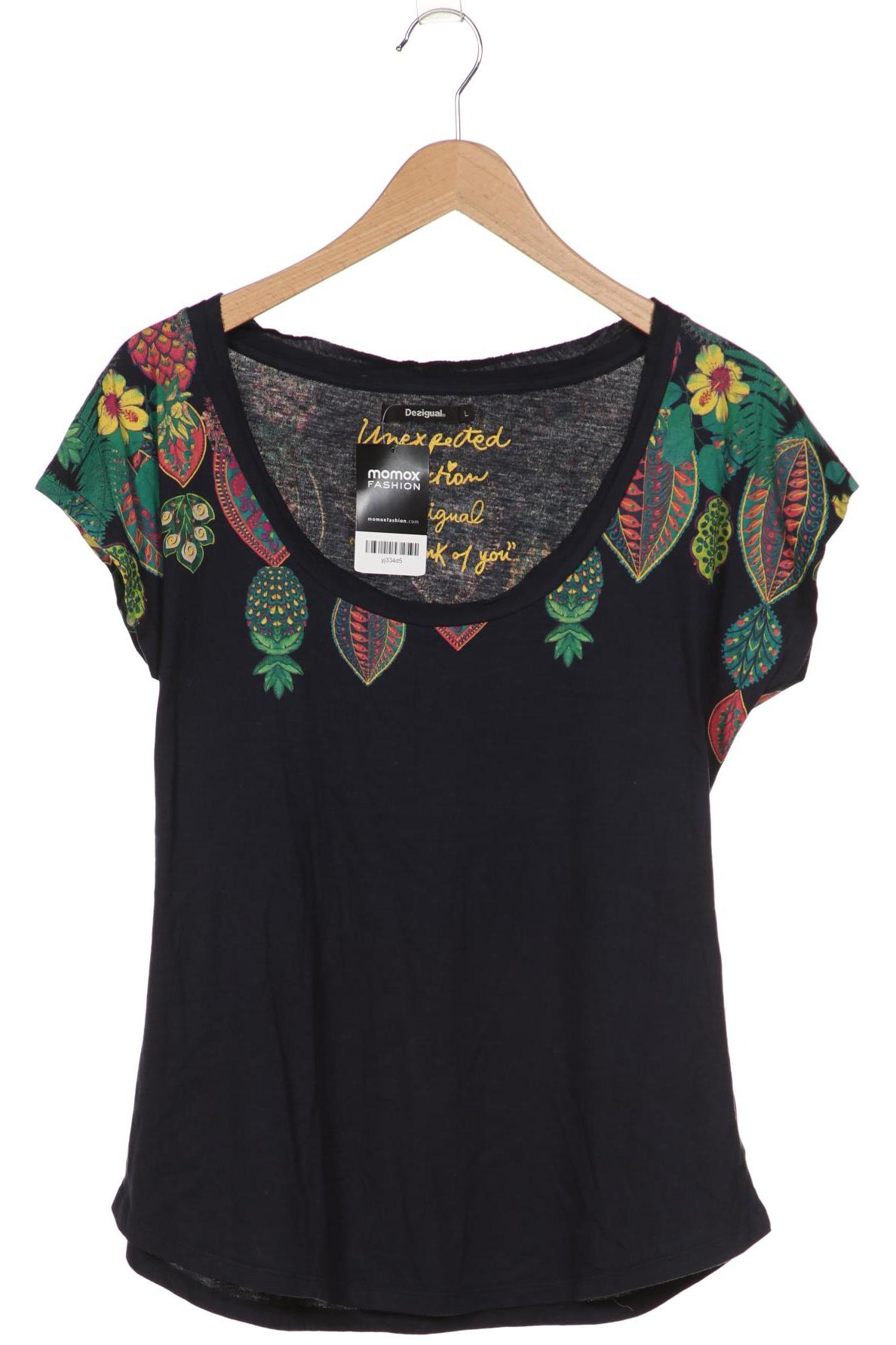 

Desigual Damen T-Shirt, marineblau