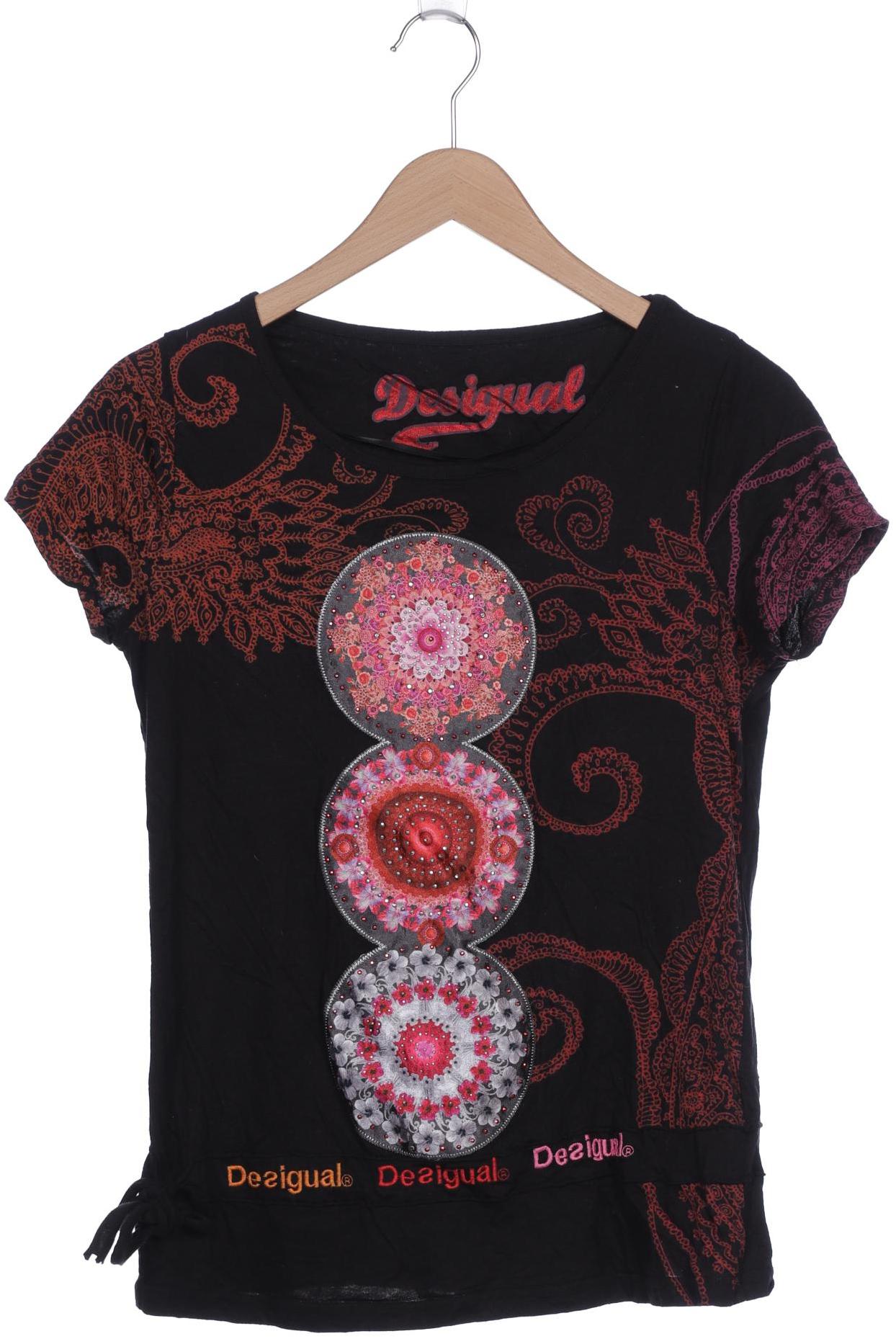 

Desigual Damen T-Shirt, schwarz