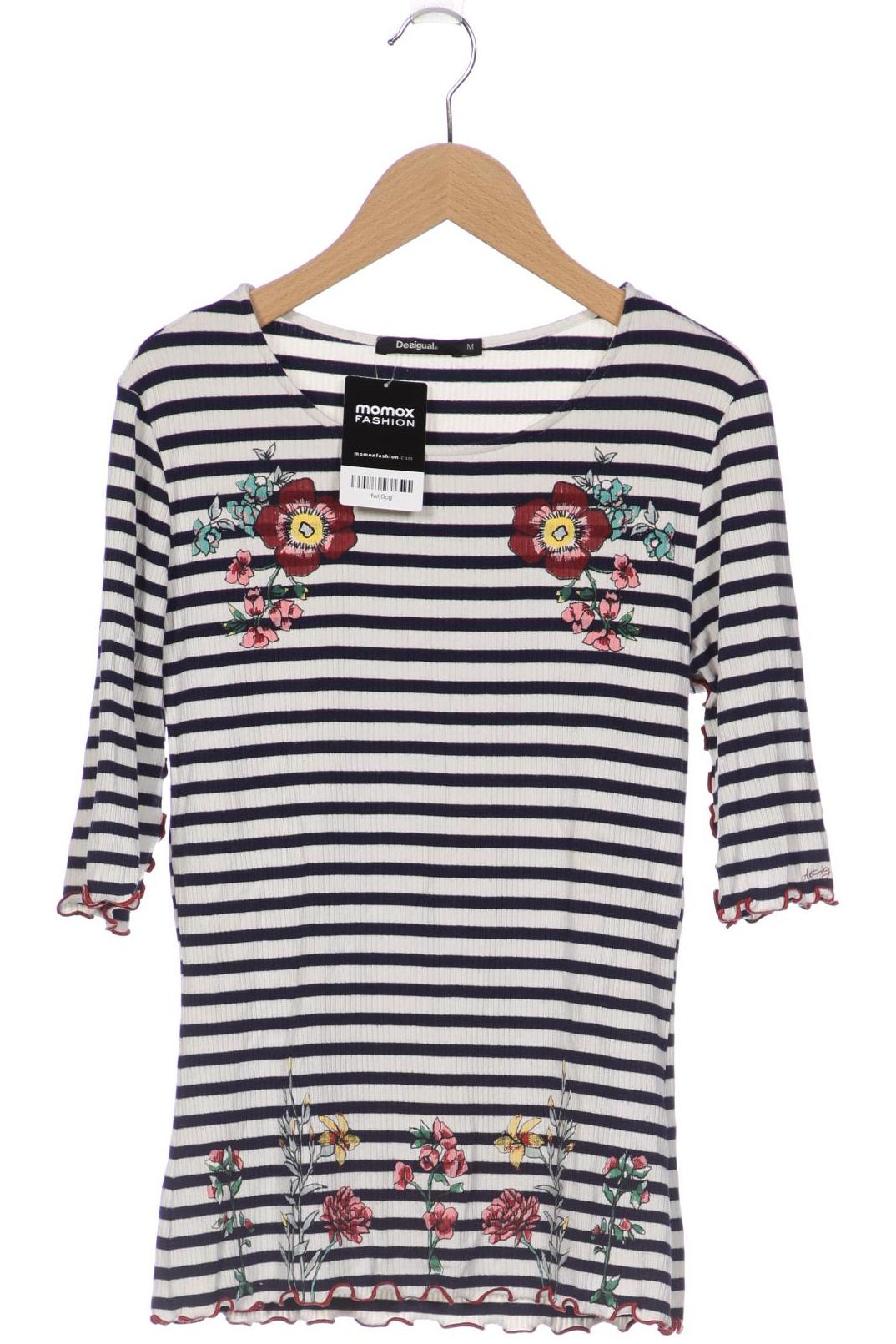 

Desigual Damen T-Shirt, cremeweiß