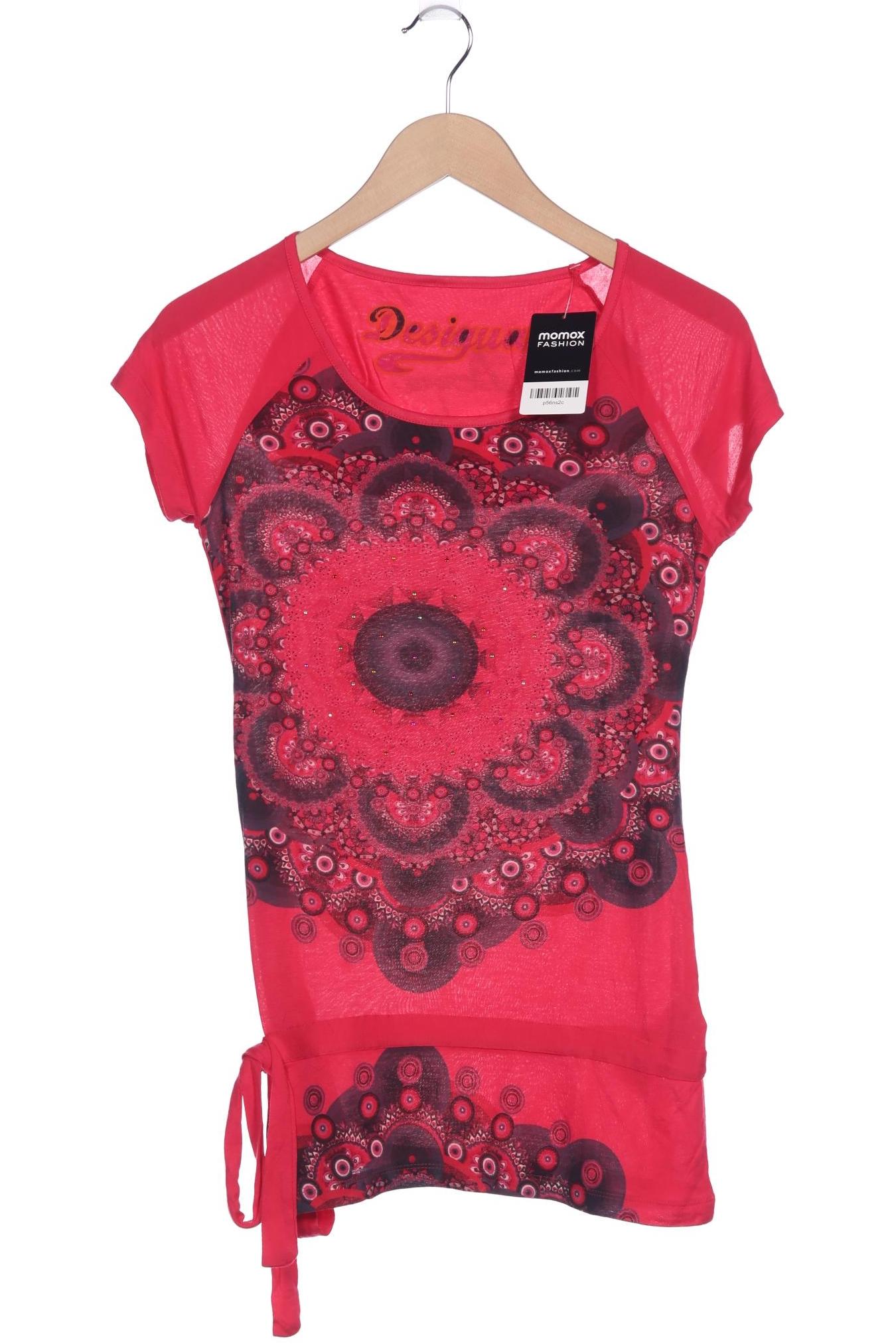 

Desigual Damen T-Shirt, pink, Gr. 34