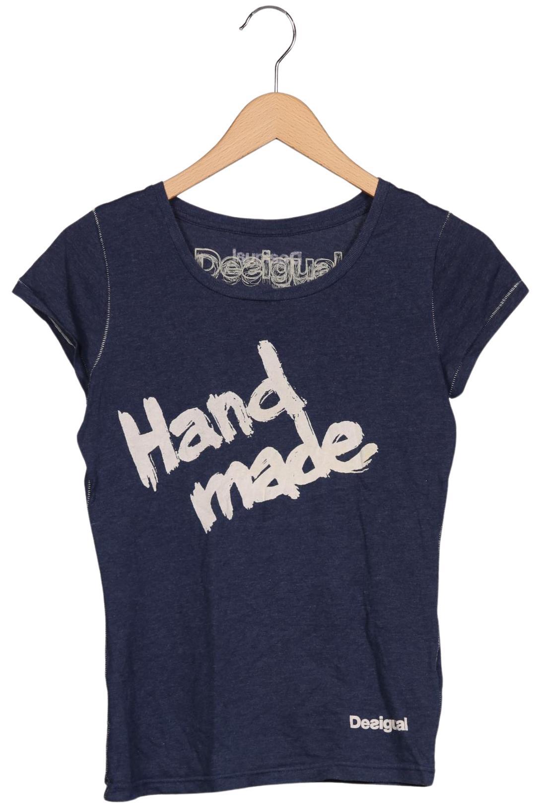 

Desigual Damen T-Shirt, marineblau, Gr. 38