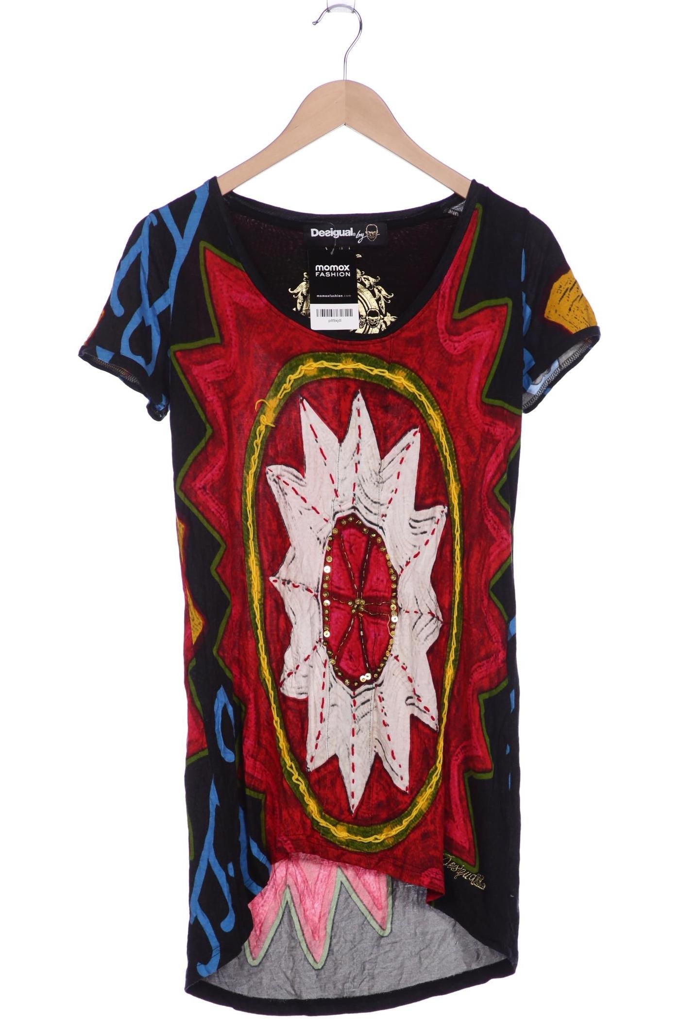 

Desigual Damen T-Shirt, mehrfarbig, Gr. 42