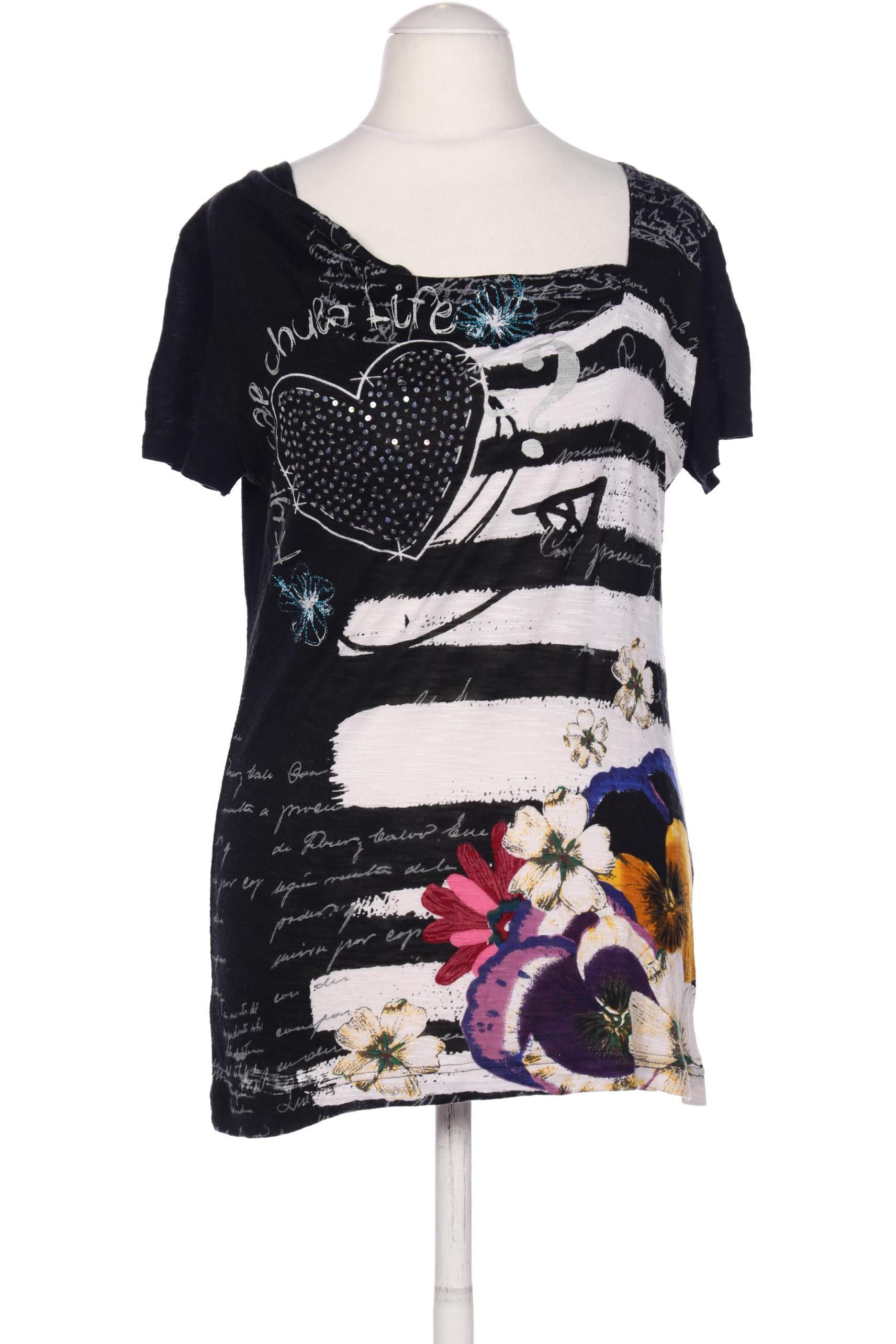 

Desigual Damen T-Shirt, schwarz, Gr. 36