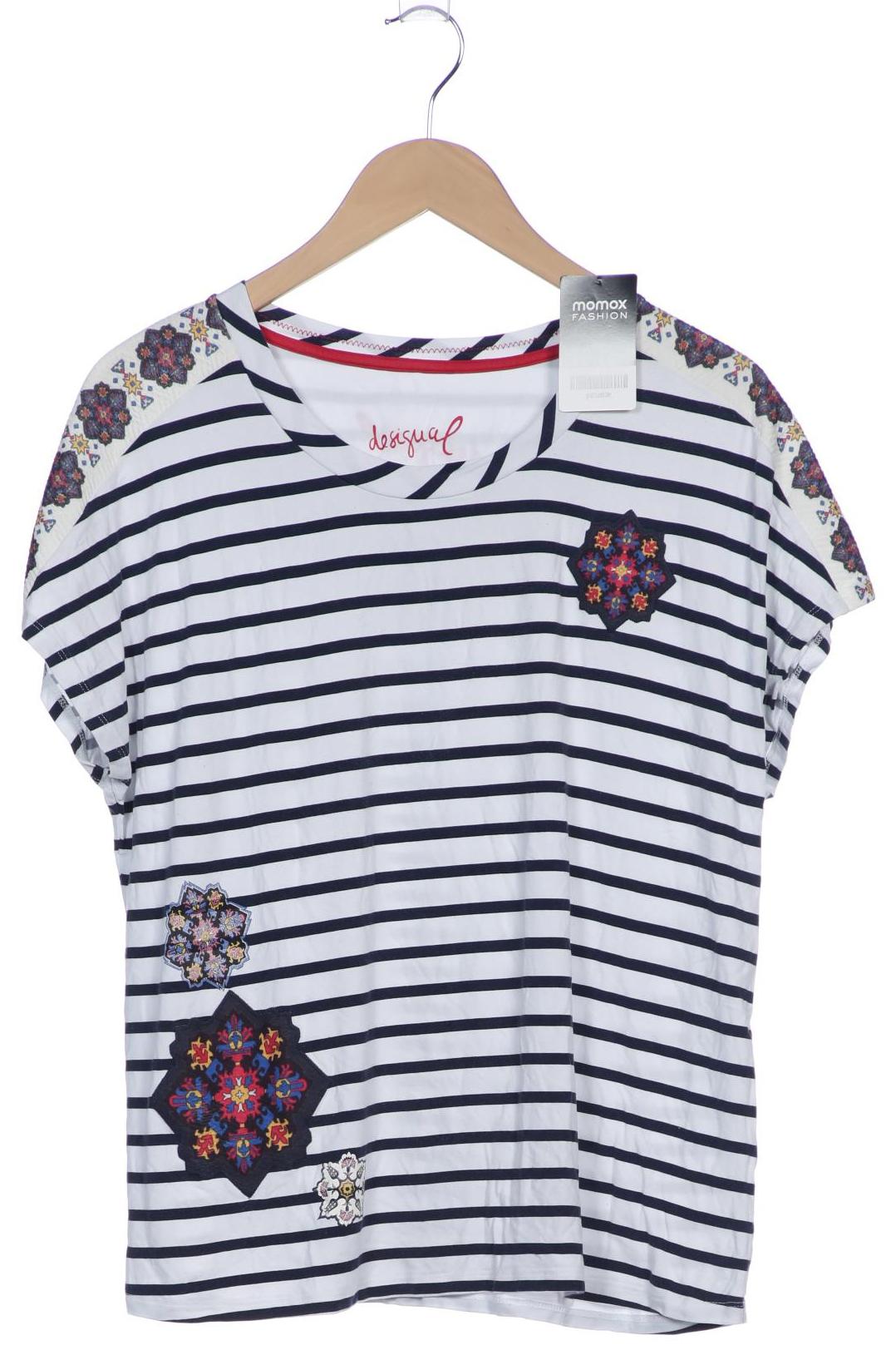 

Desigual Damen T-Shirt, weiß, Gr. 44